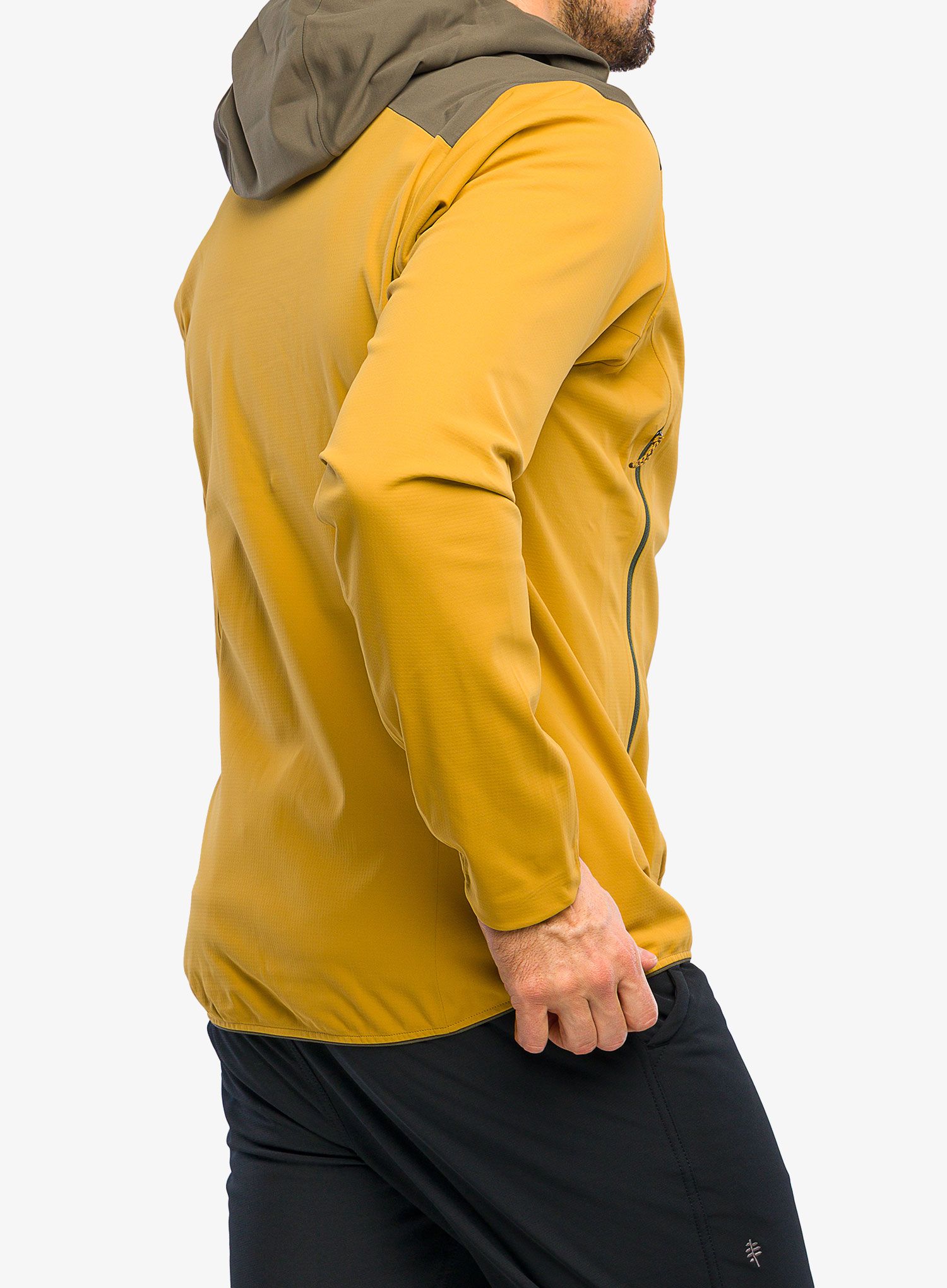 Moška smučarska jakna Patagonia Upstride Jacket - cabin gold
