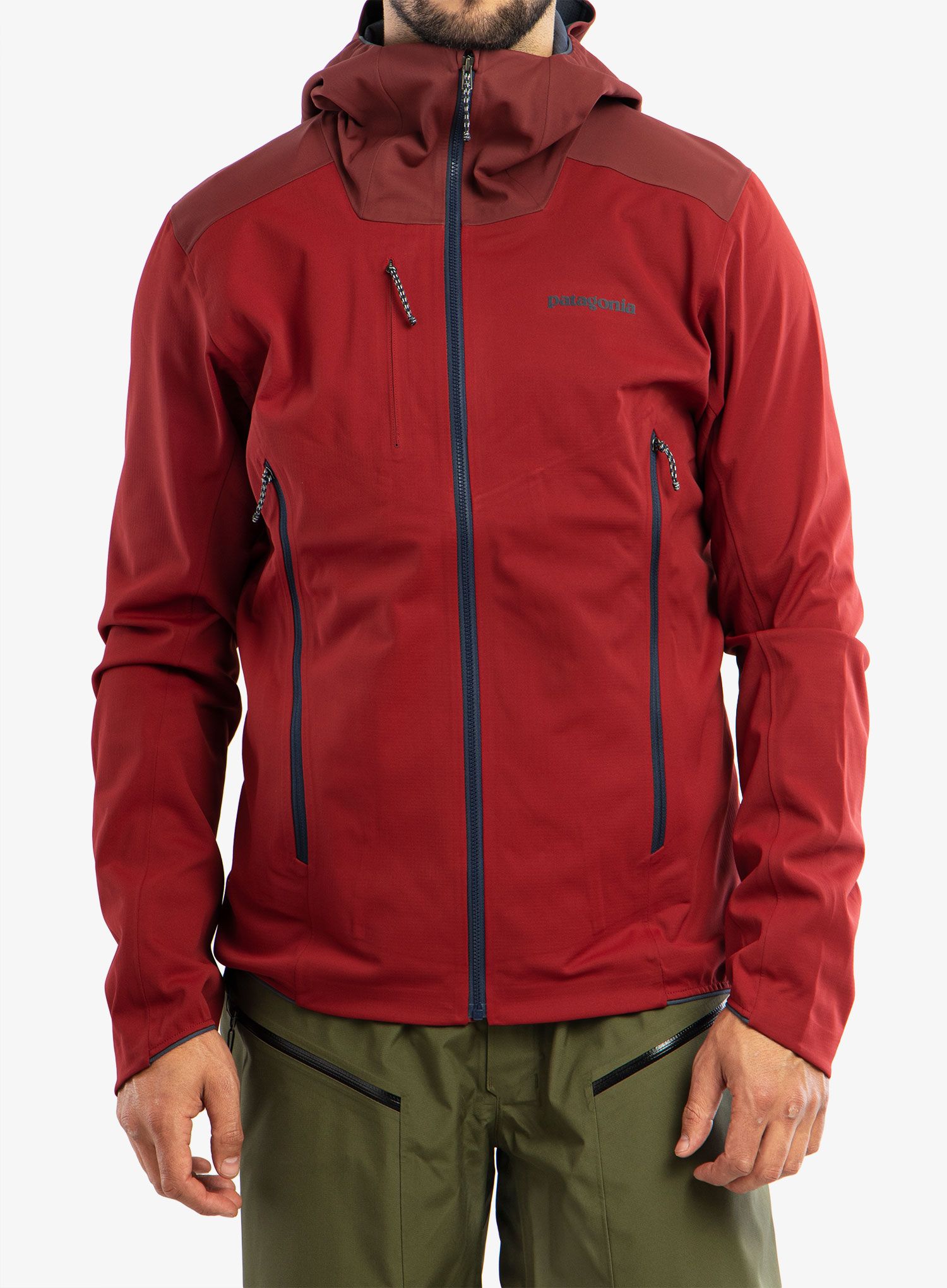 Moška smučarska jakna Patagonia Upstride Jacket - wax red