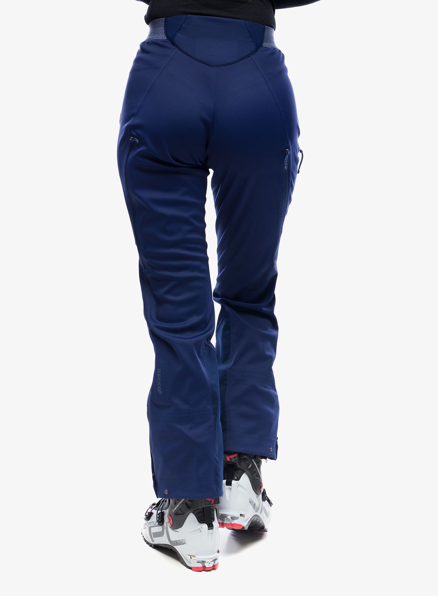 Ženske turno smučarske hlače Patagonia Upstride Pants - classic navy