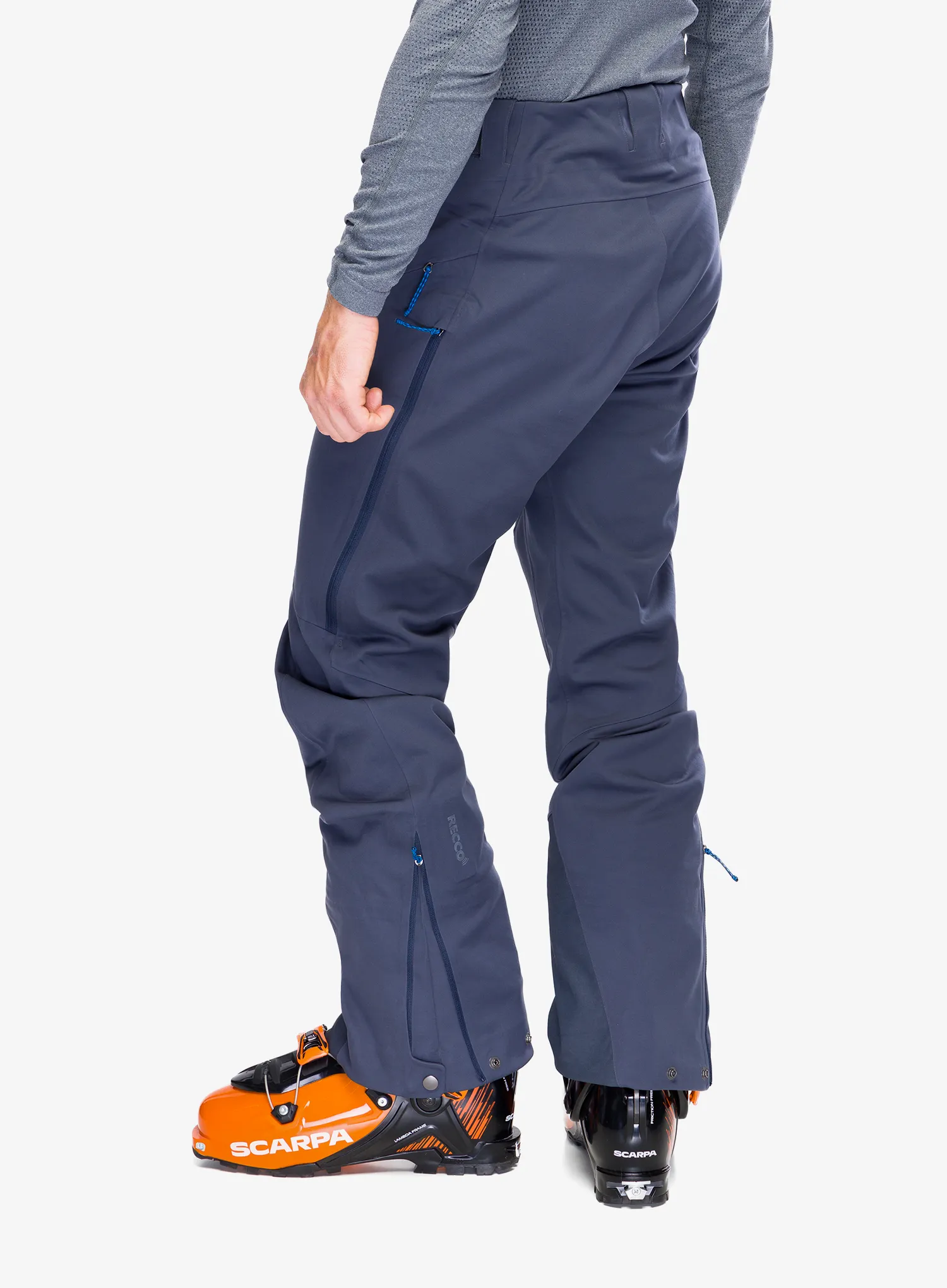 Softshell hlače Patagonia Upstride Pants - smolder blue