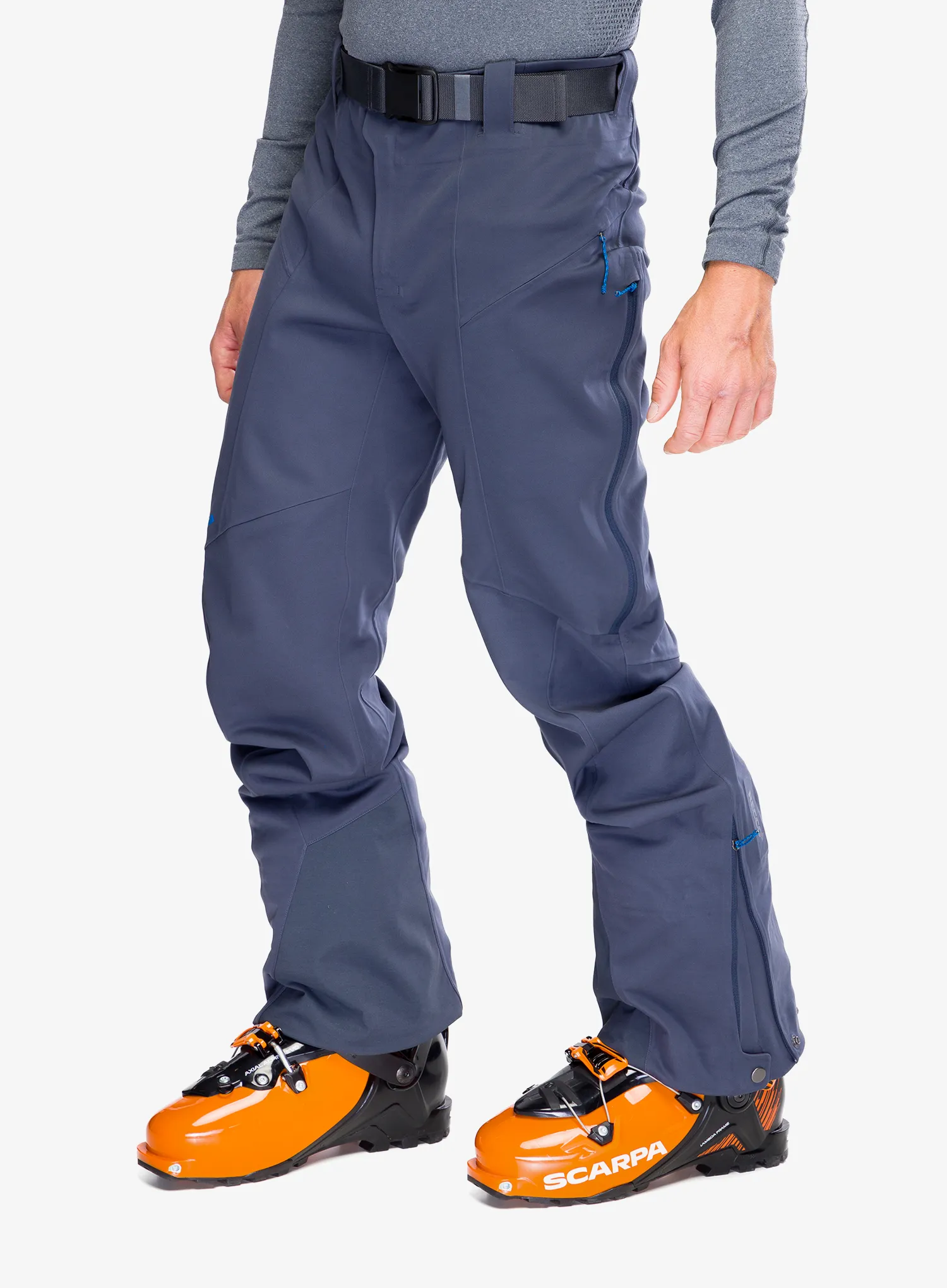 Softshell hlače Patagonia Upstride Pants - smolder blue
