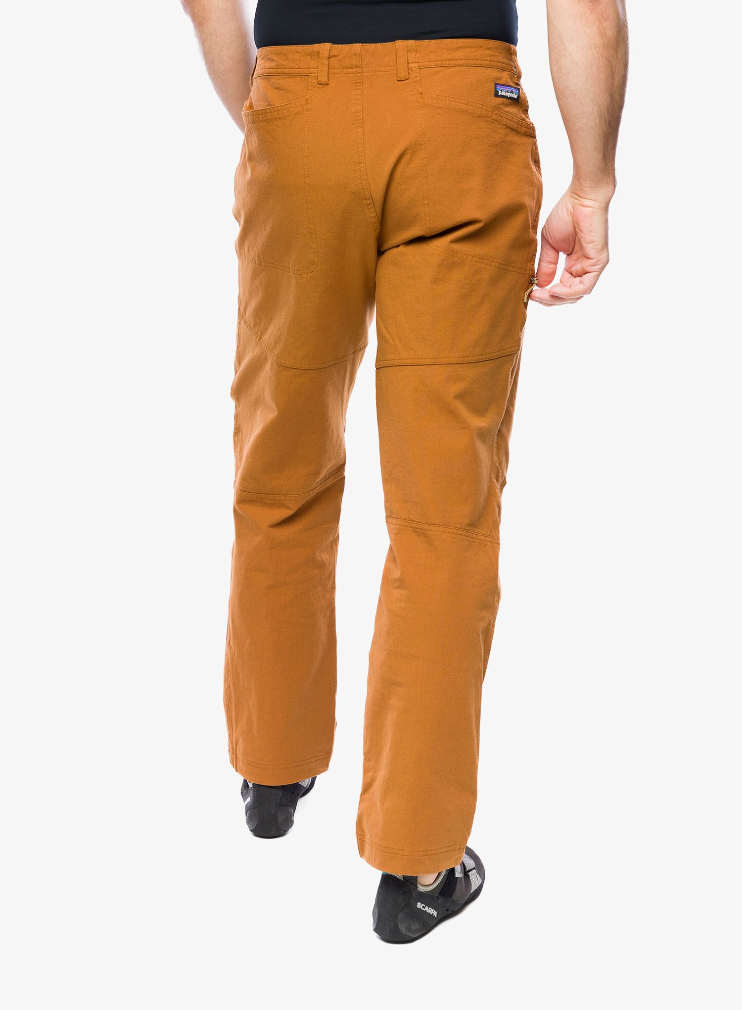 Hlače za plezanje Patagonia Venga Rock Pants - tree ring brown