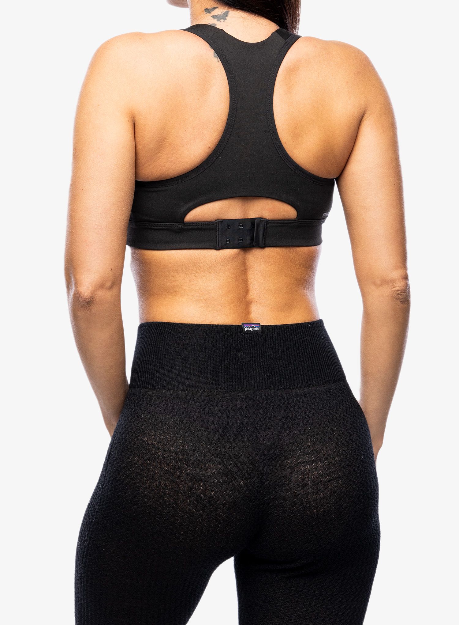 Športni nedrček Patagonia Wild Trails Sports Bra - black