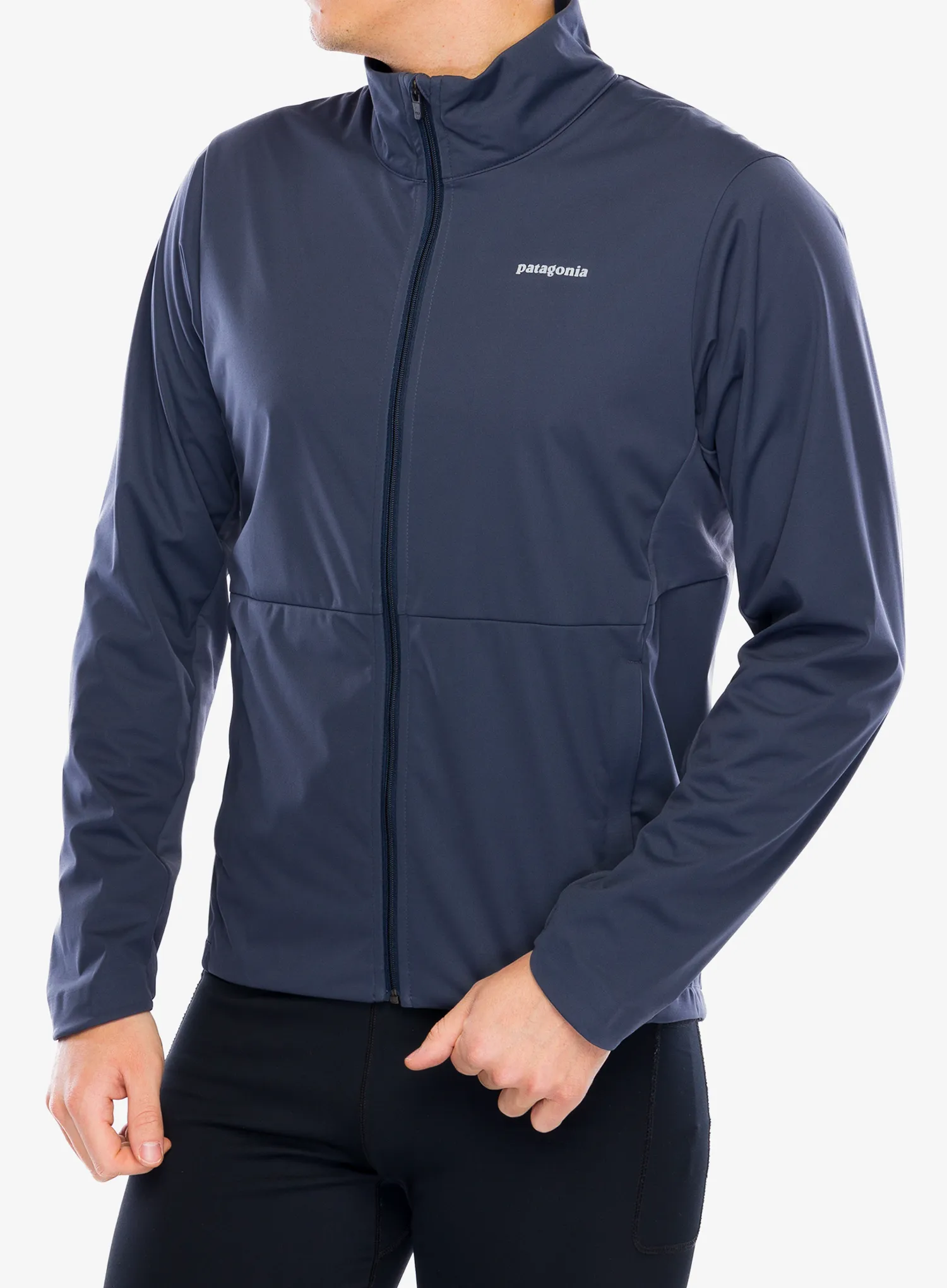 Jakna za tek Patagonia Wind Shield Jacket - smolder blue
