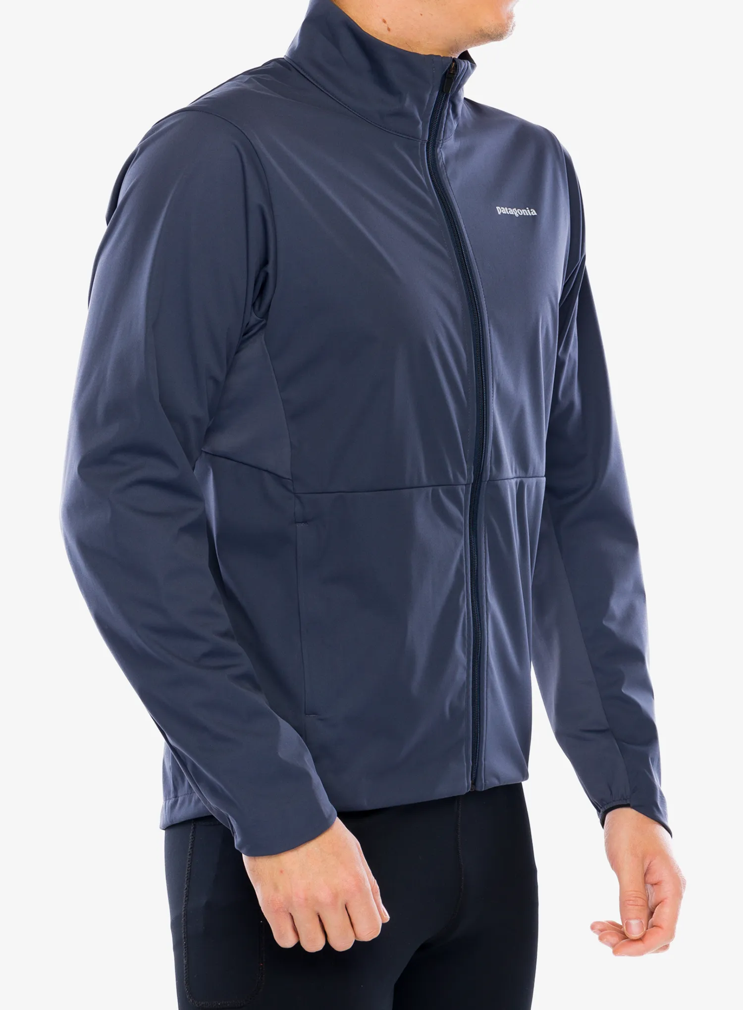 Jakna za tek Patagonia Wind Shield Jacket - smolder blue