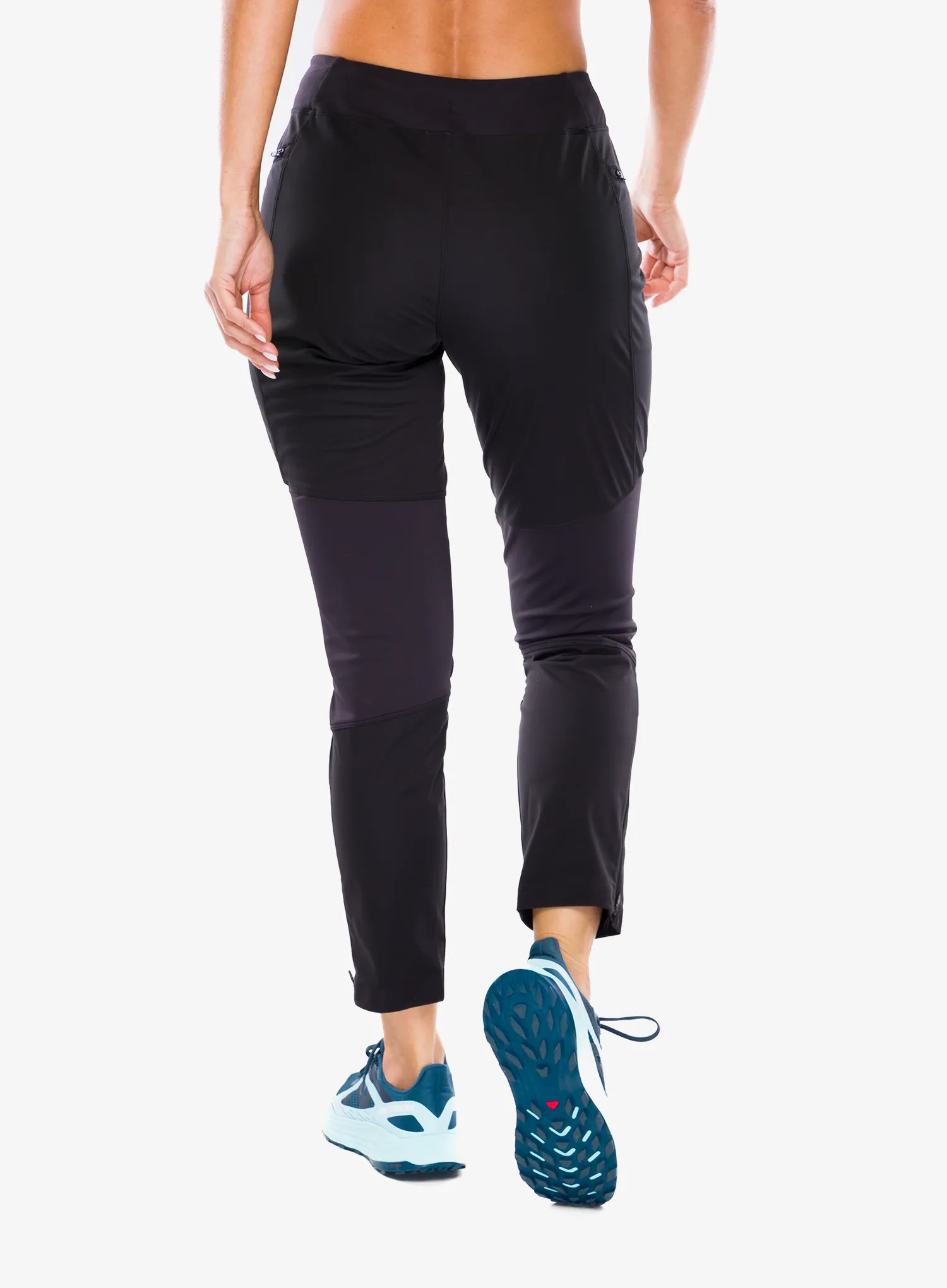 Ženske hlače Patagonia Wind Shield Pants - black