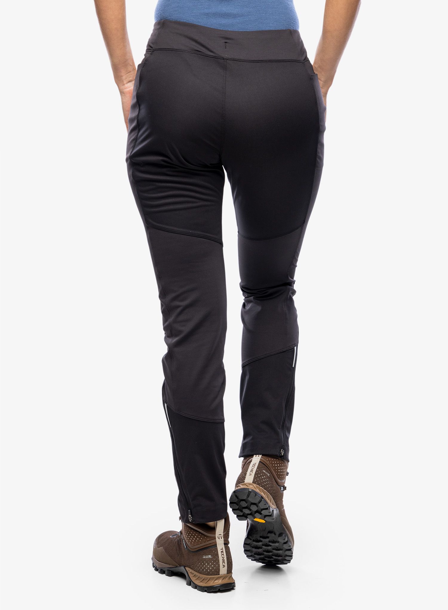 Ženske softshell hlače Patagonia Wind Shield Pants - black