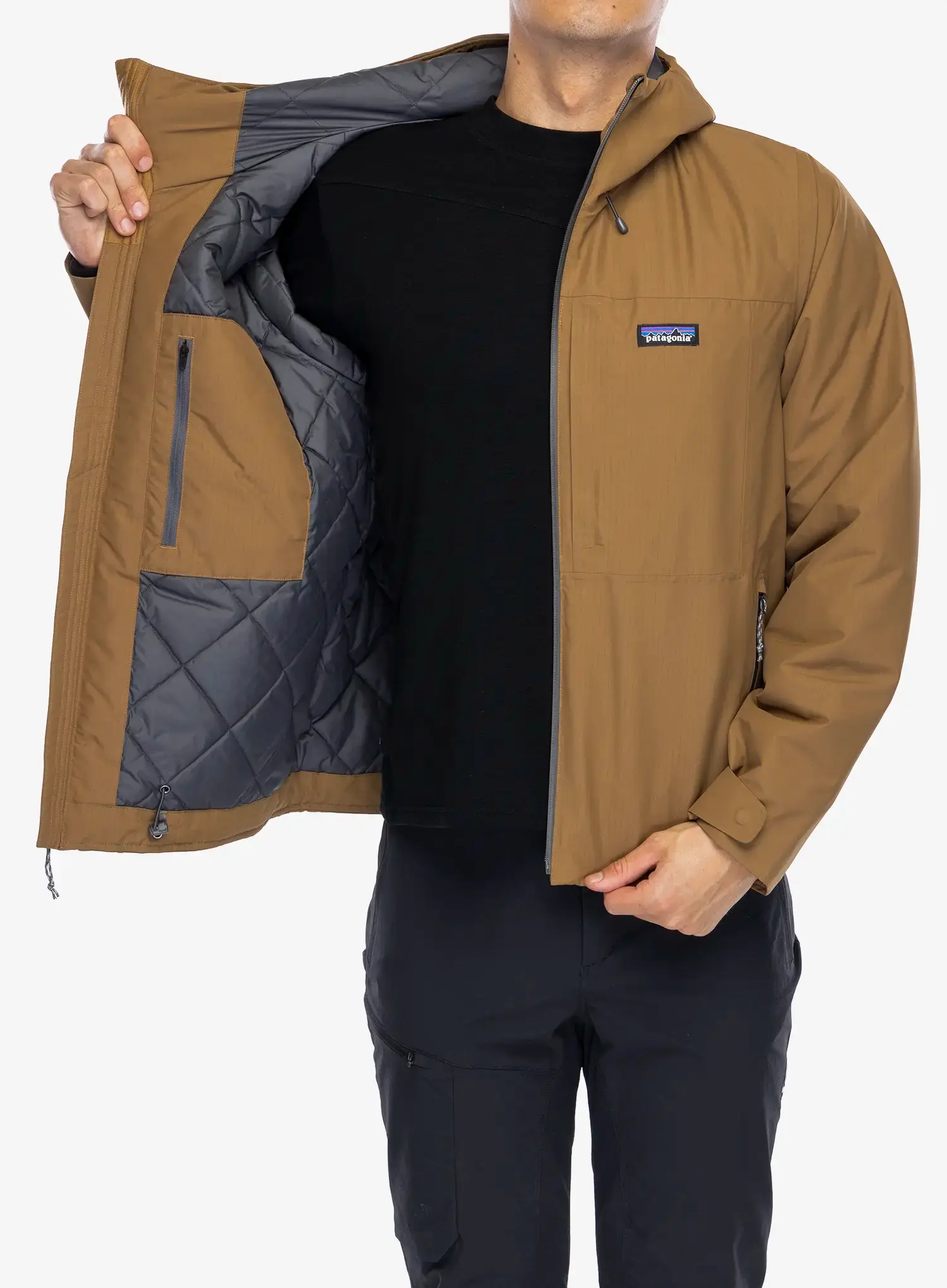 Sintetična jakna Patagonia Windshadow Jacket - coriander brown