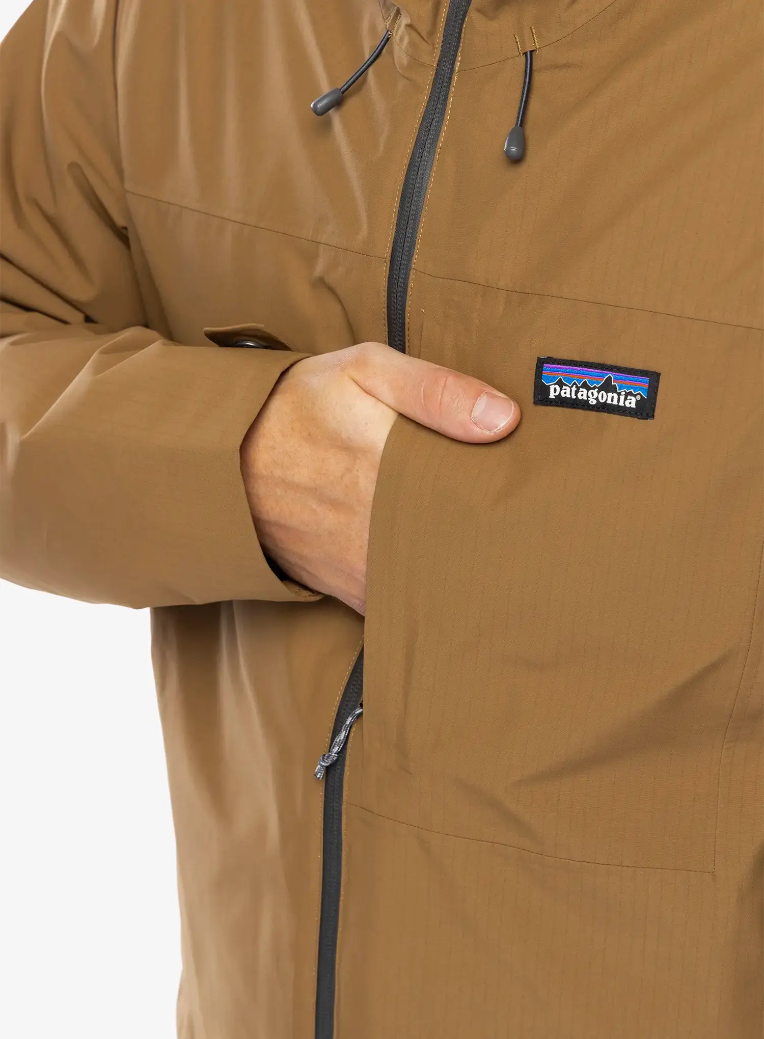 Sintetična jakna Patagonia Windshadow Jacket - coriander brown