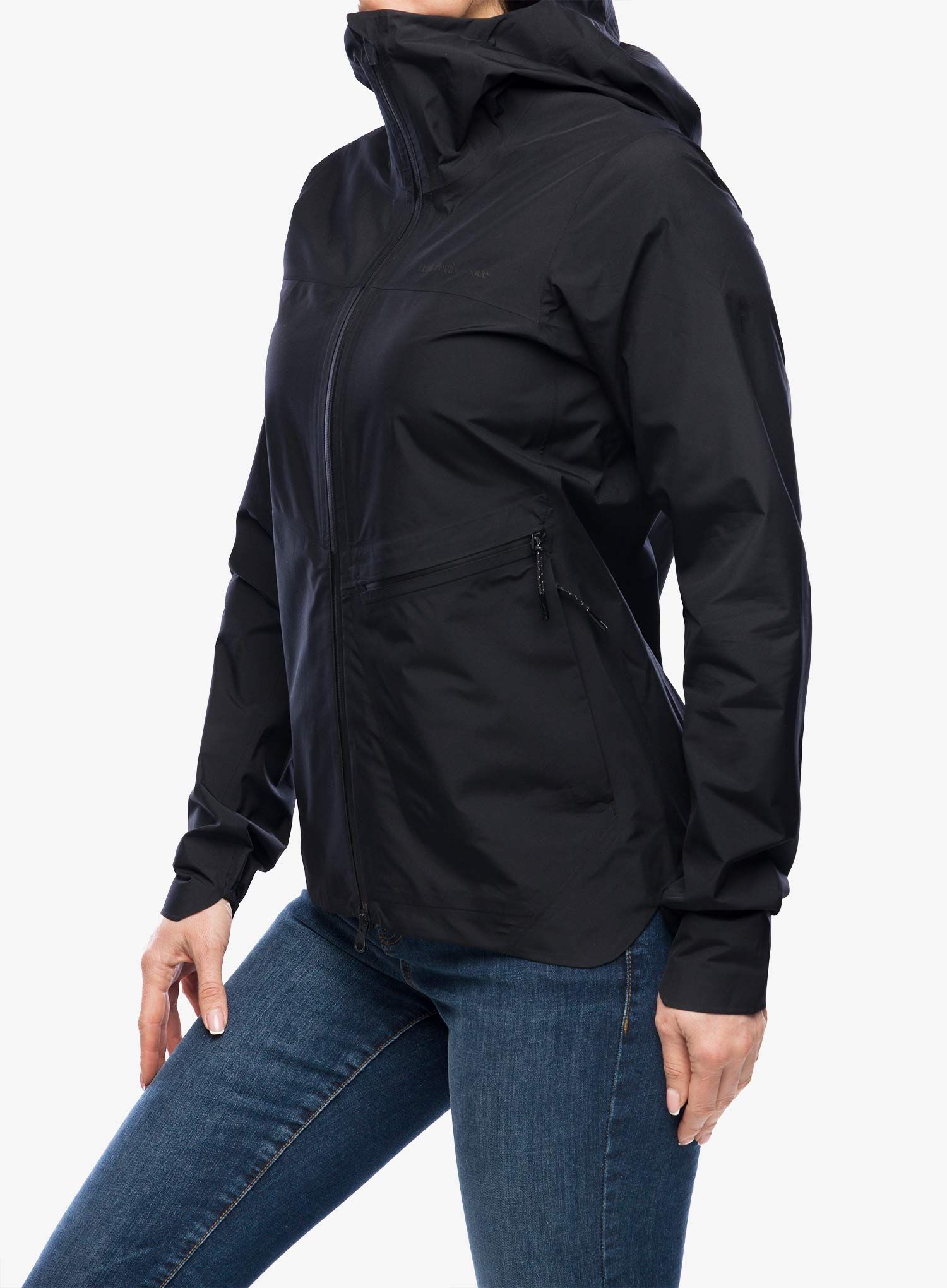 Ženska nepremočljiva jakna Peak Perfomance Commuter GORE-TEX Paclite Jacket - black