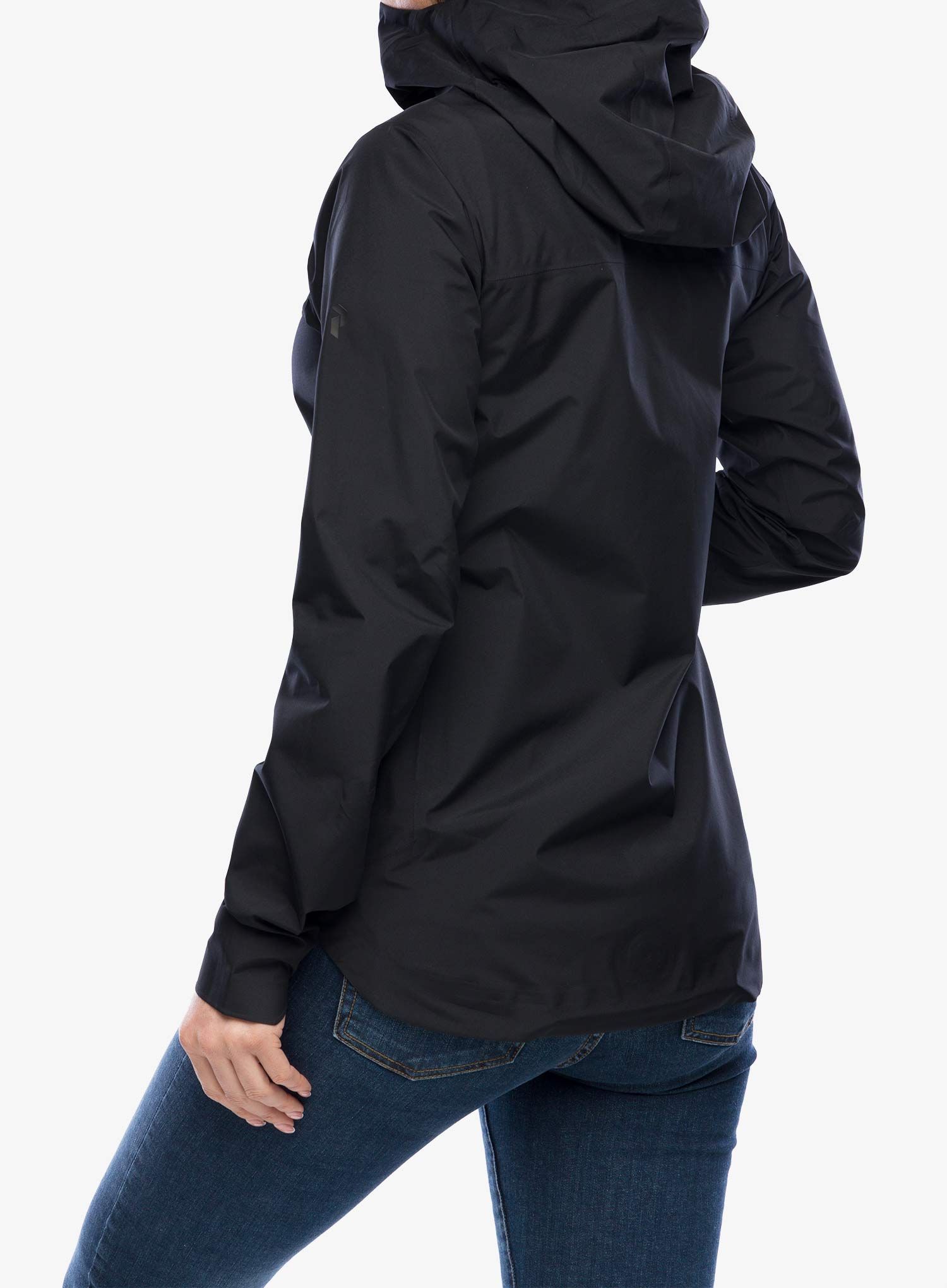 Ženska nepremočljiva jakna Peak Perfomance Commuter GORE-TEX Paclite Jacket - black