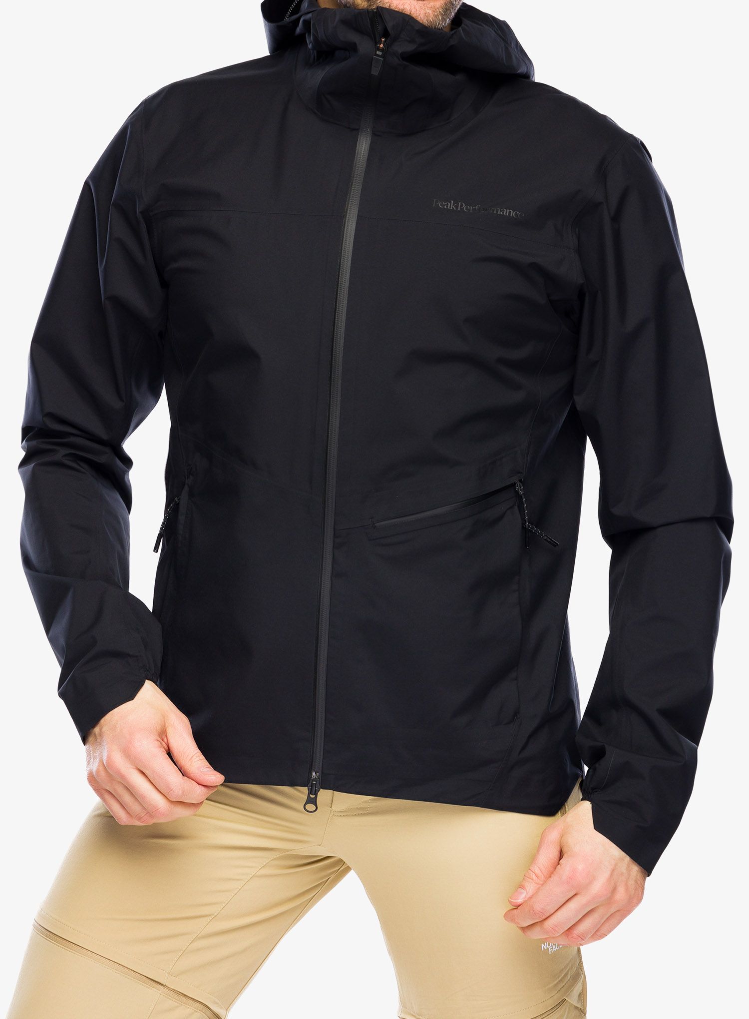 Nepremočljiva jakna Peak Perfomance Commuter GORE-TEX Paclite Jacket - black