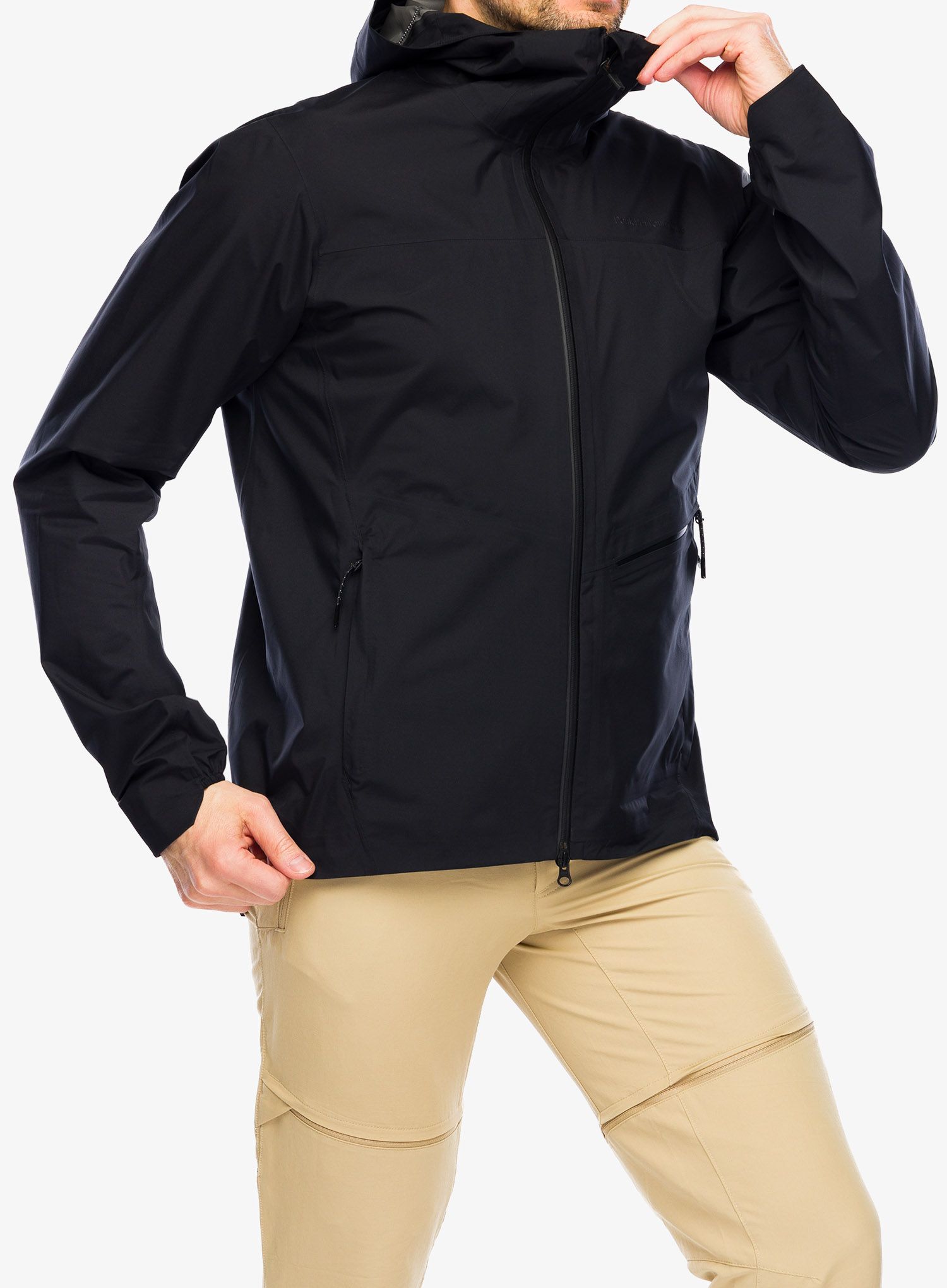 Nepremočljiva jakna Peak Perfomance Commuter GORE-TEX Paclite Jacket - black