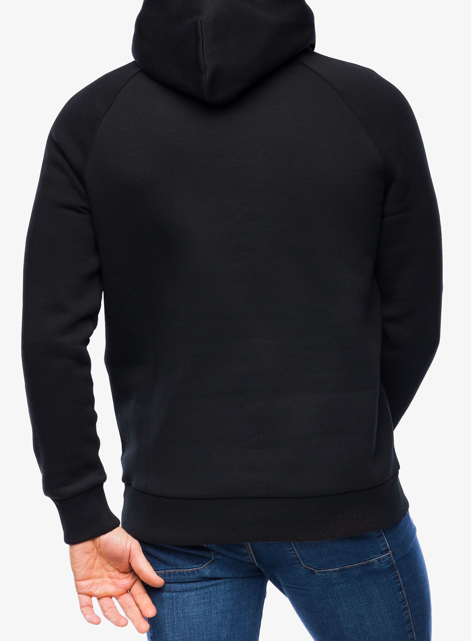 Jopica s kapuco Peak Perfomance Original Hood - black/black