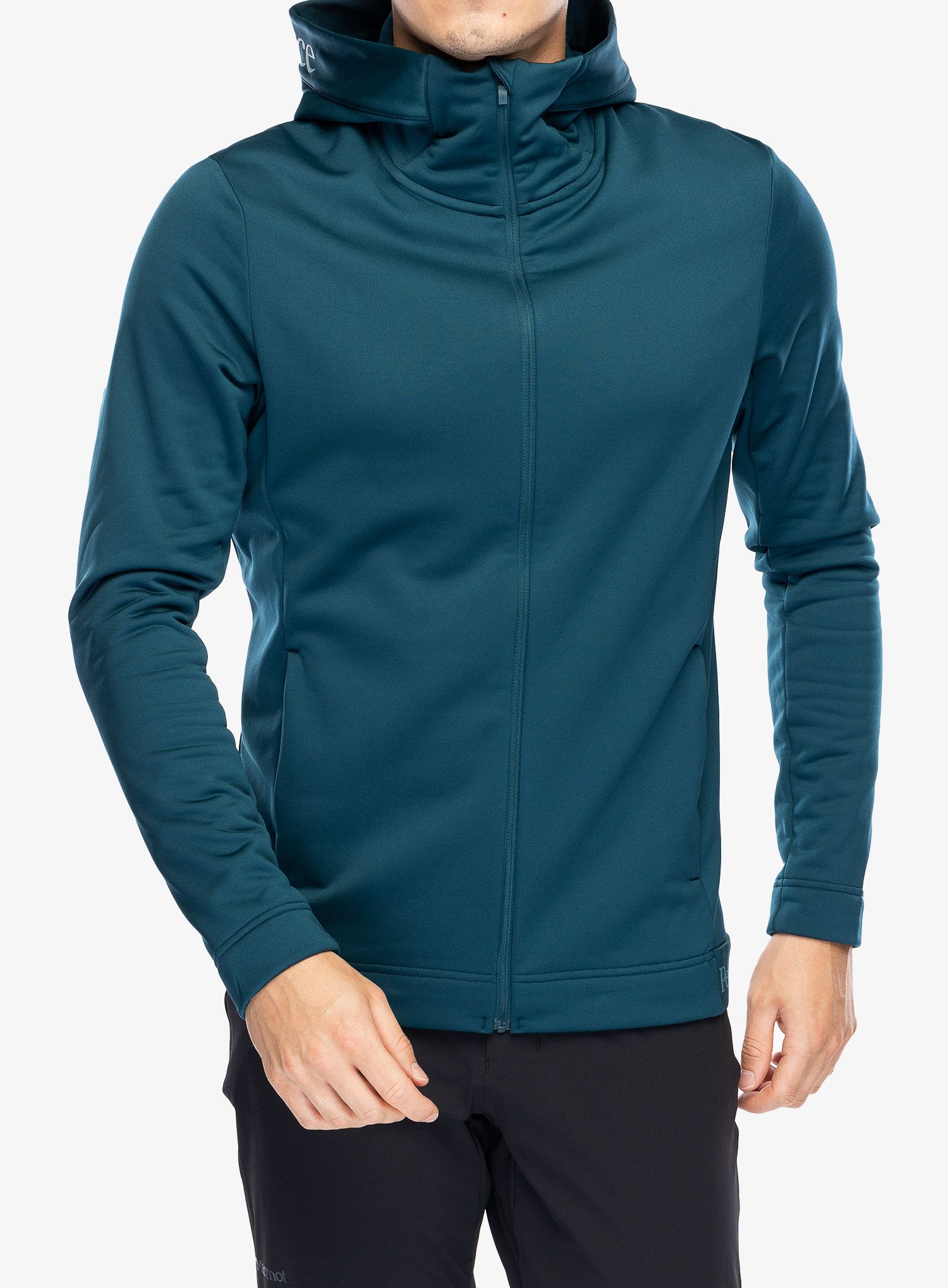 Jopica s kapuco Peak Perfomance Rider Tech Zip Hood - infinity teel