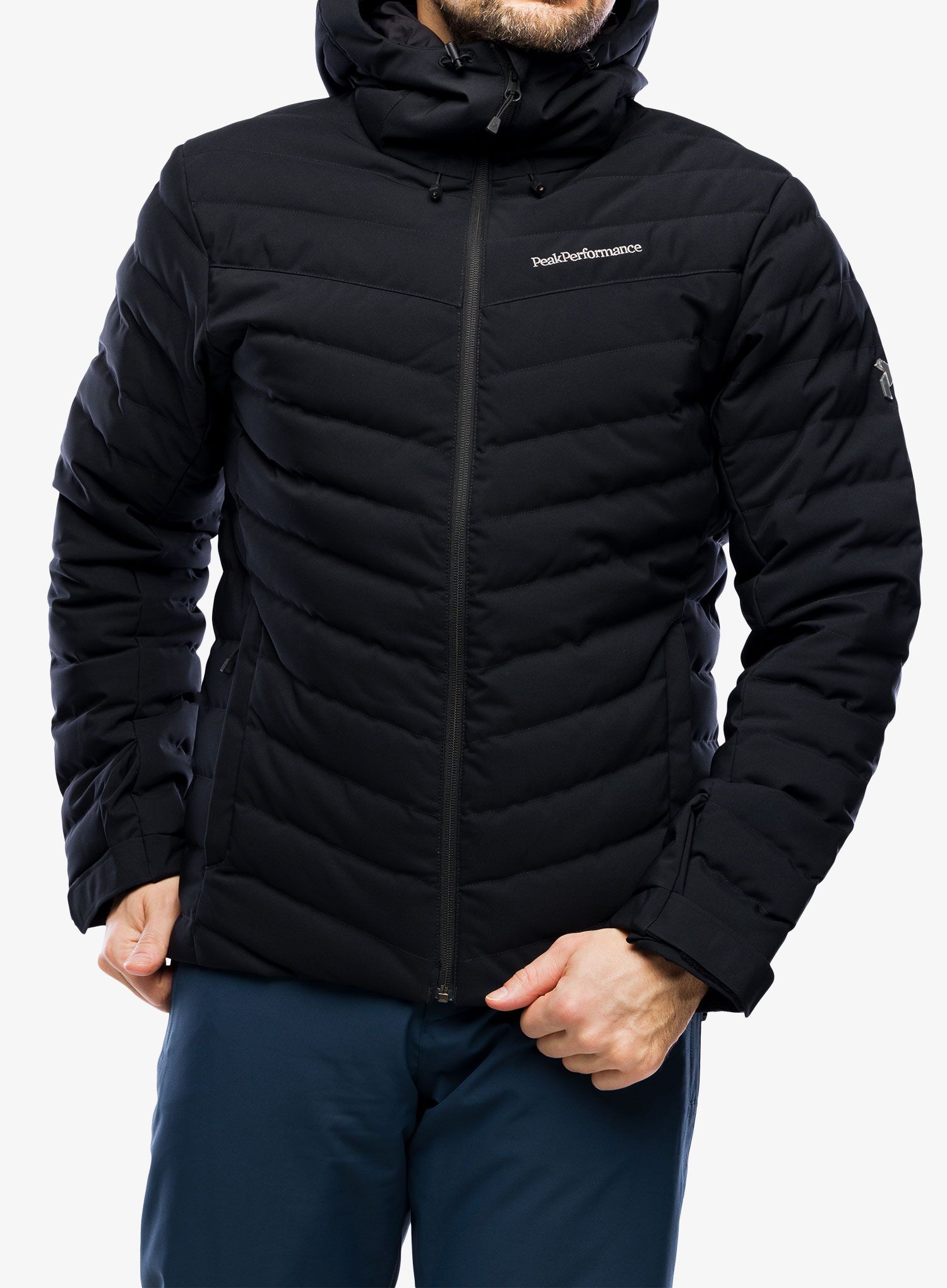 Moška smučarska jakna Peak Performance Frost Ski Down Jacket - black/black