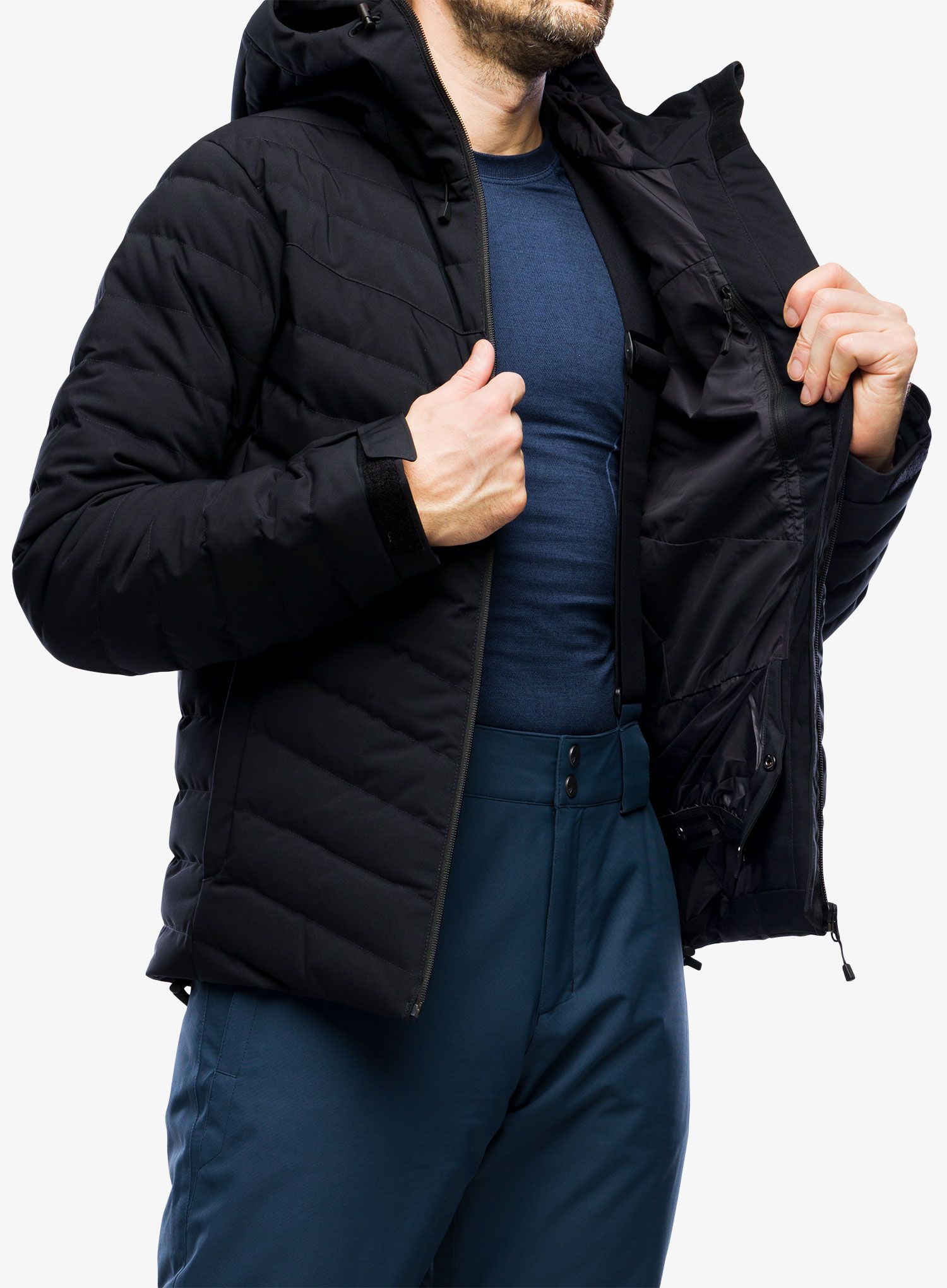 Moška smučarska jakna Peak Performance Frost Ski Down Jacket - black/black