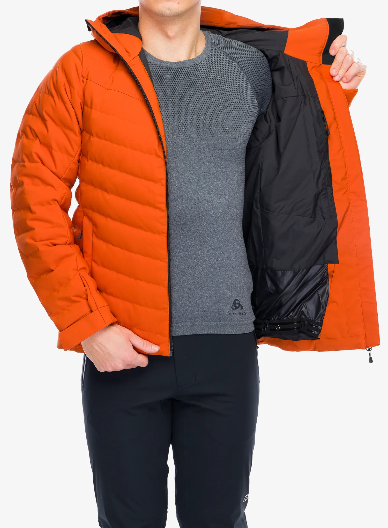 Smučarska jakna Peak Performance Frost Ski Down Jacket - gold flame