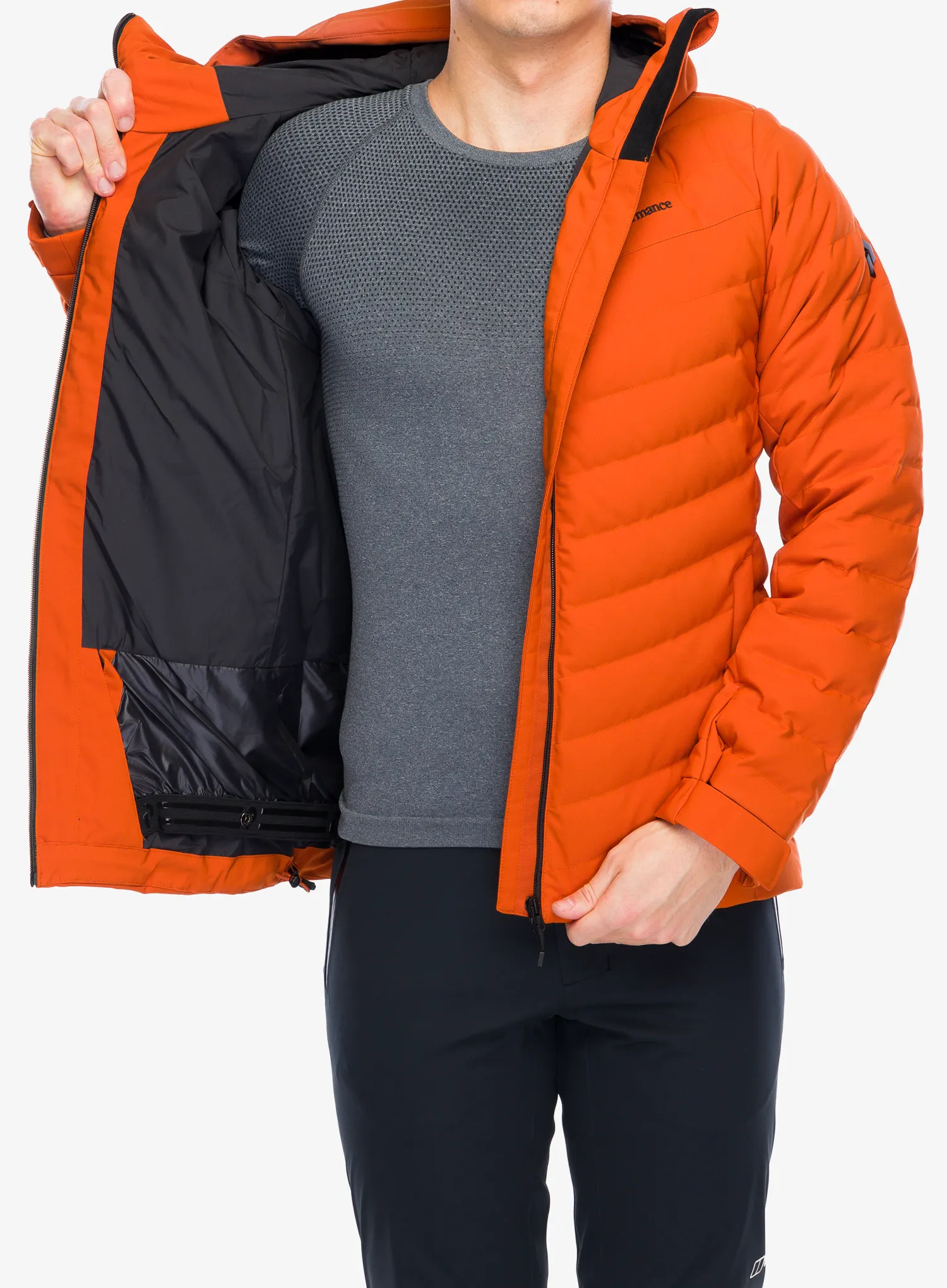 Smučarska jakna Peak Performance Frost Ski Down Jacket - gold flame