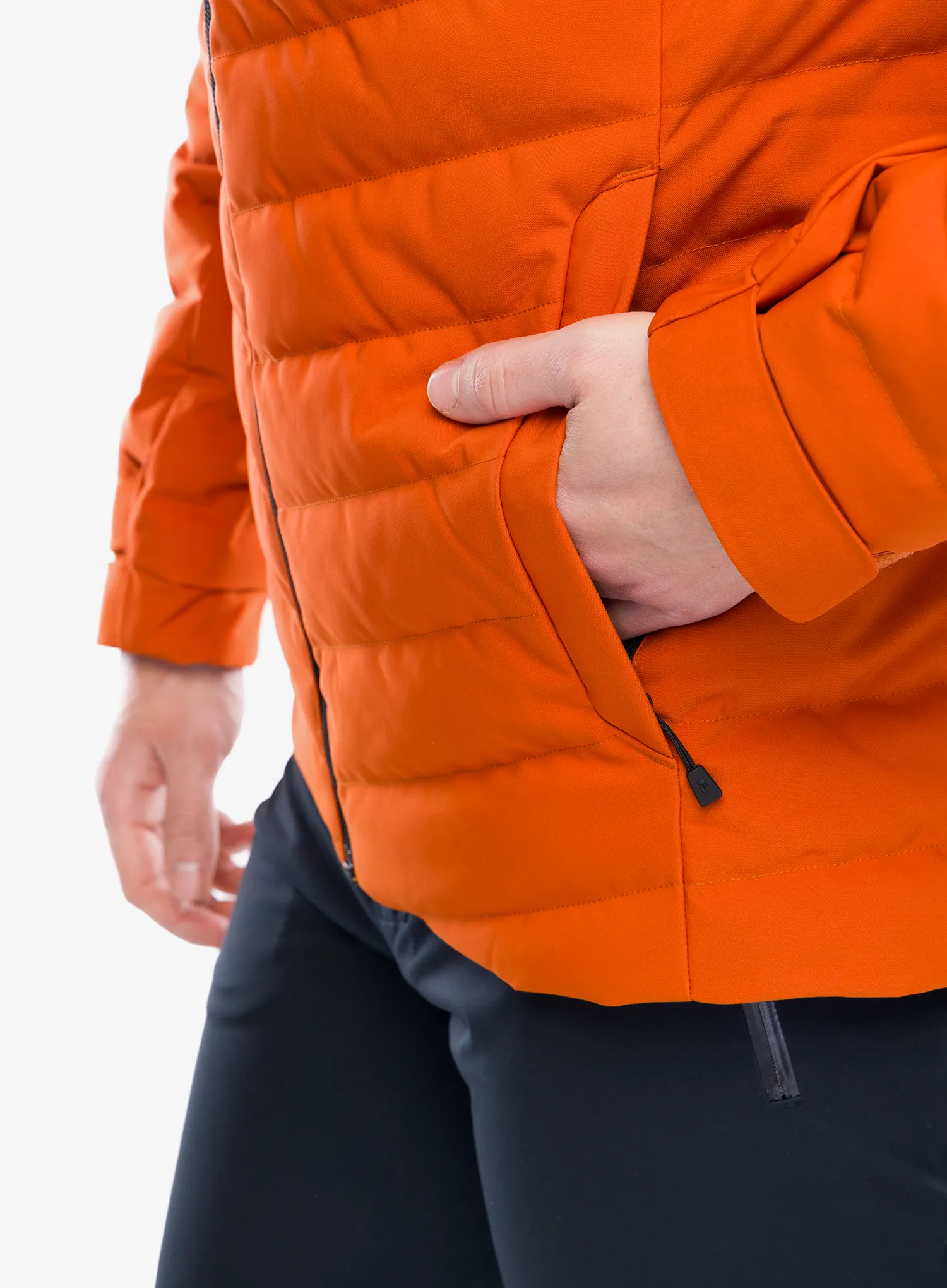 Smučarska jakna Peak Performance Frost Ski Down Jacket - gold flame