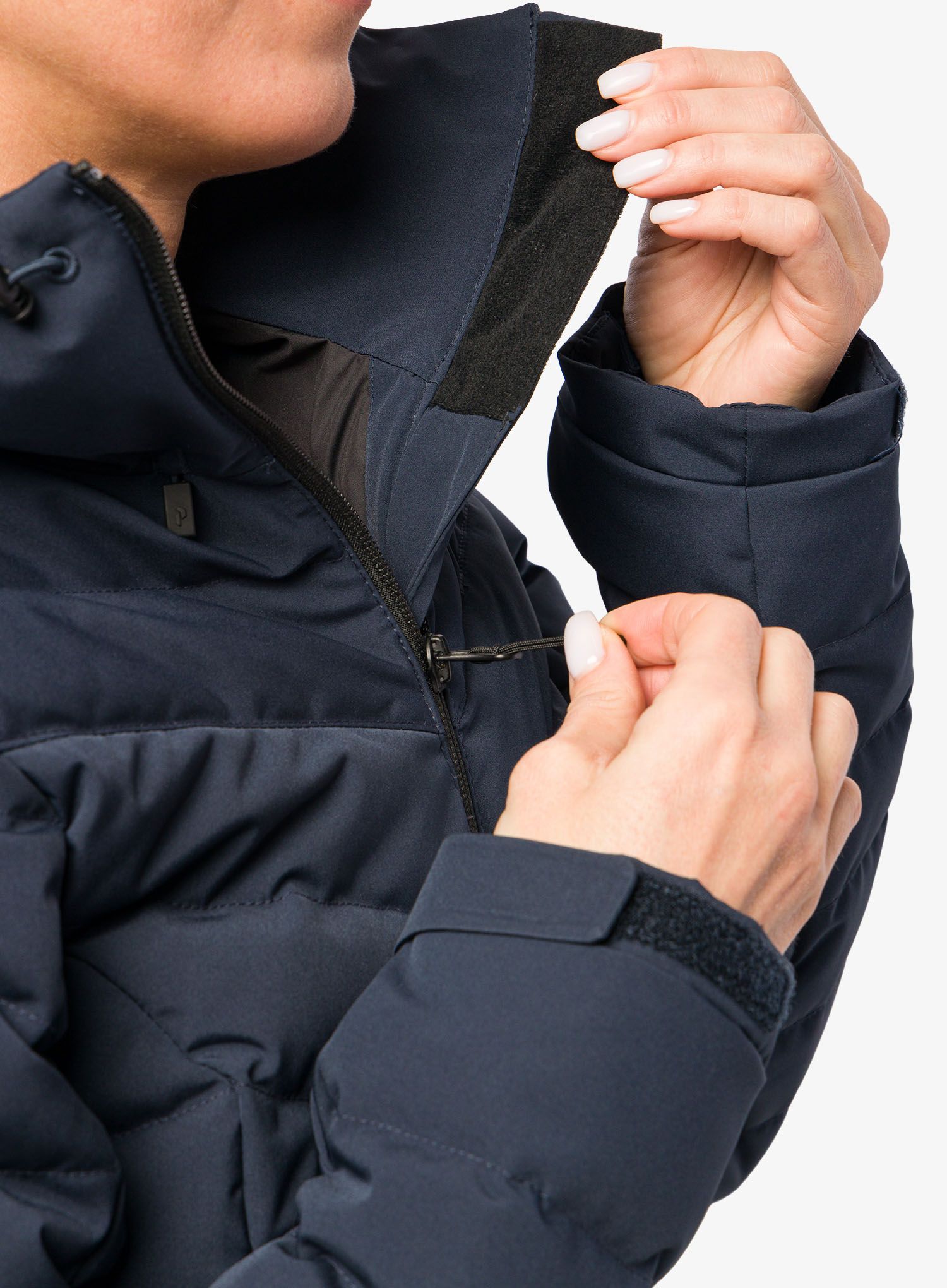 Ženska smučarska jakna Peak Performance Frost Ski Jacket - blue shadow