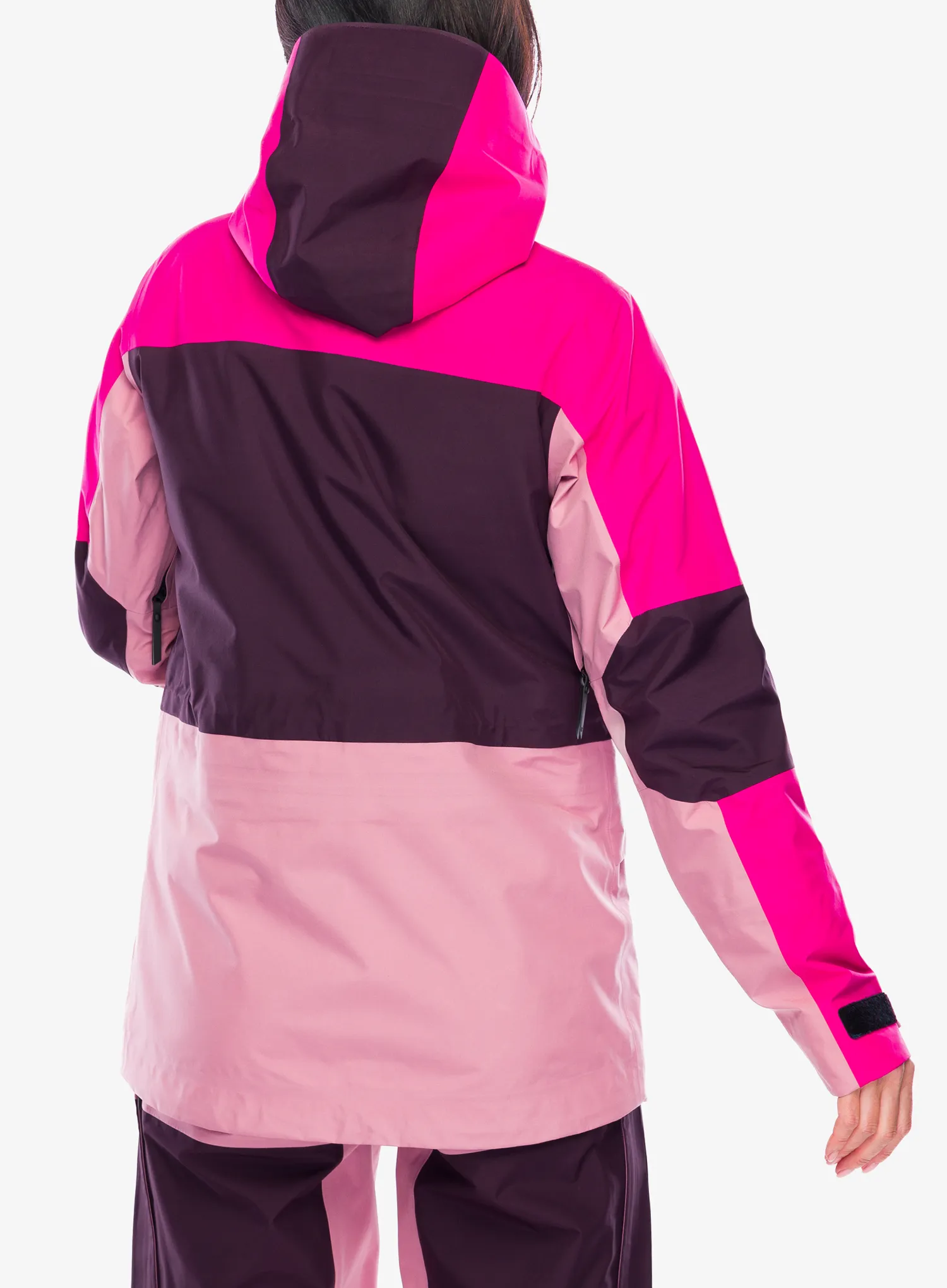 Ženska smučarska jakna Peak Performance Gravity GORE-TEX 3L Jacket - beetroot/purple/bitter root