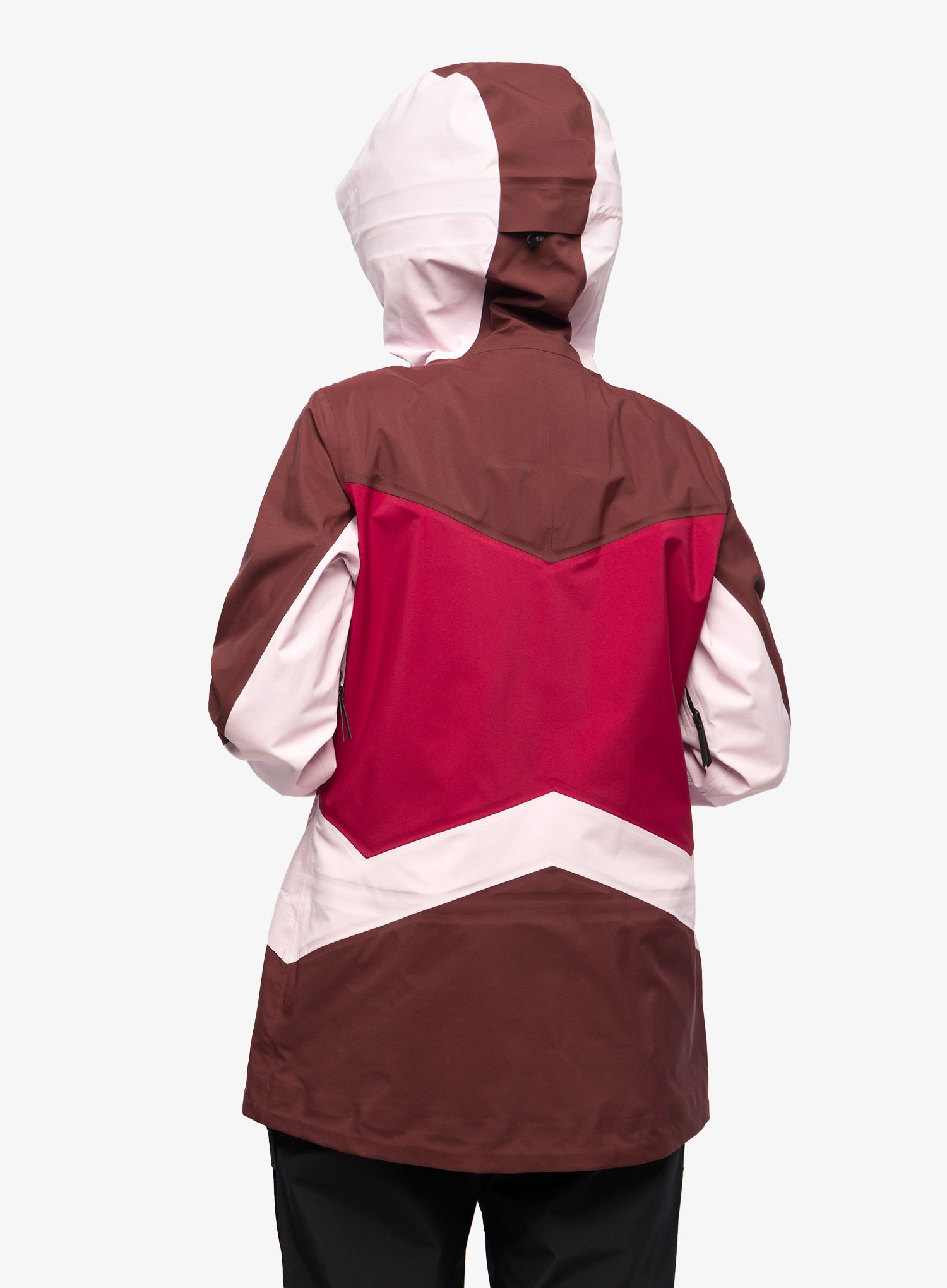 Ženska jakna Peak Performance Gravity Gore-Tex Jacket - cold blush/sapote/rogue red