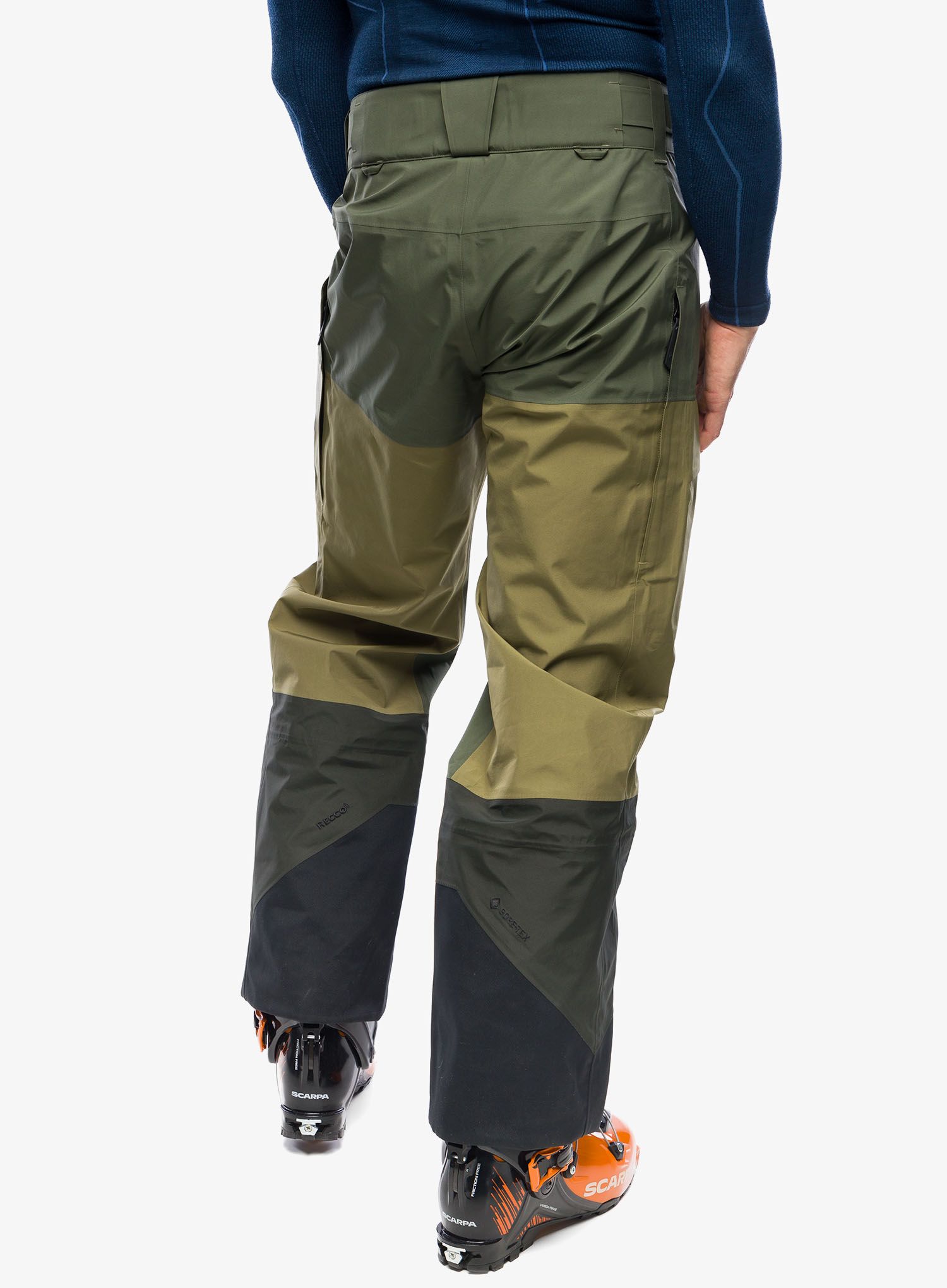 Smučarske hlače Peak Performance Gravity GORE-TEX 3L Pants - pine needle/snap green/olive