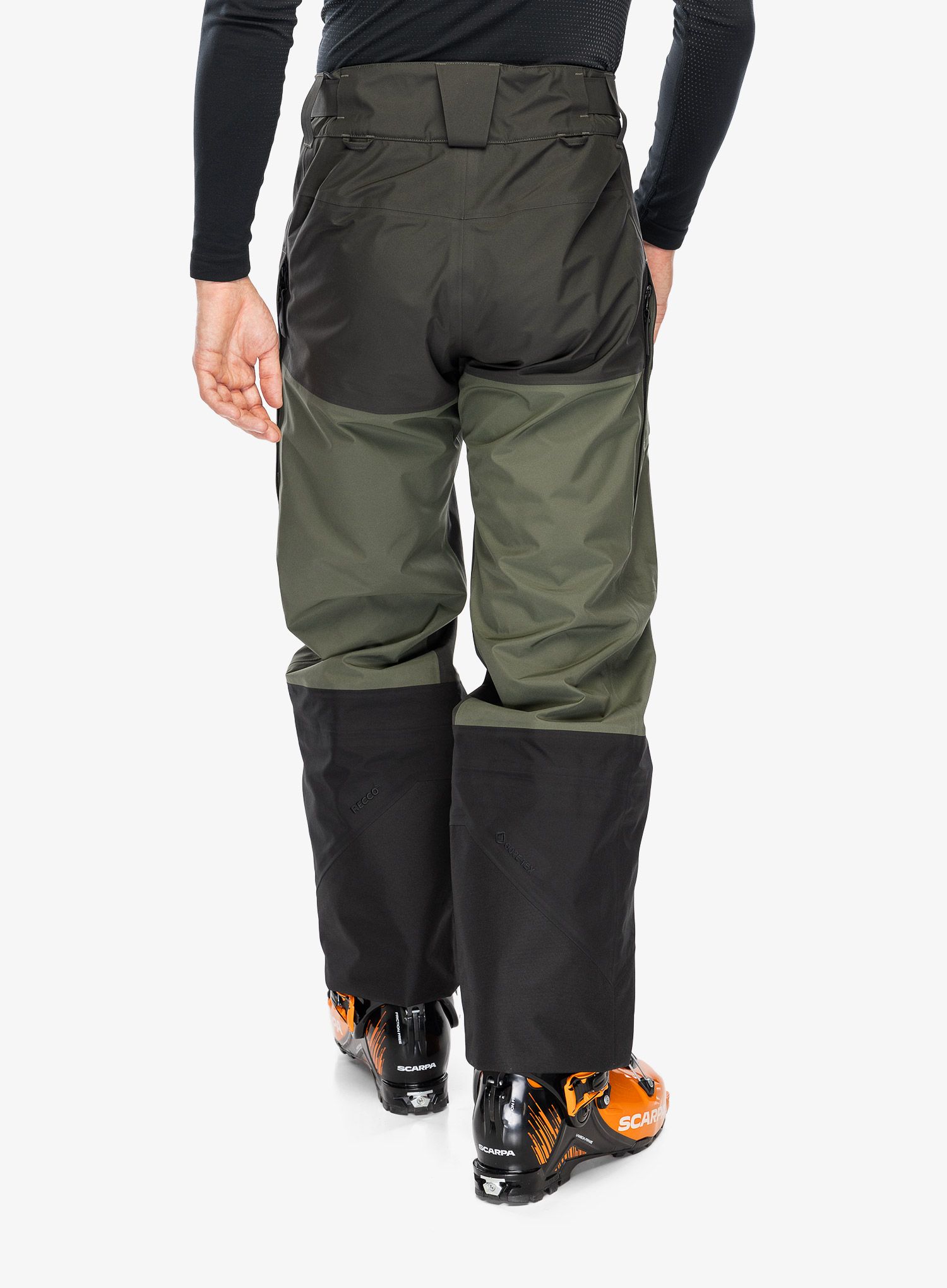 Smučarske hlače Peak Performance Gravity GORE-TEX 3L Pants - olive extreme/pine/black