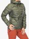 Ženska puhovka Peak Performance Helium Down Hood Jacket - pine needle