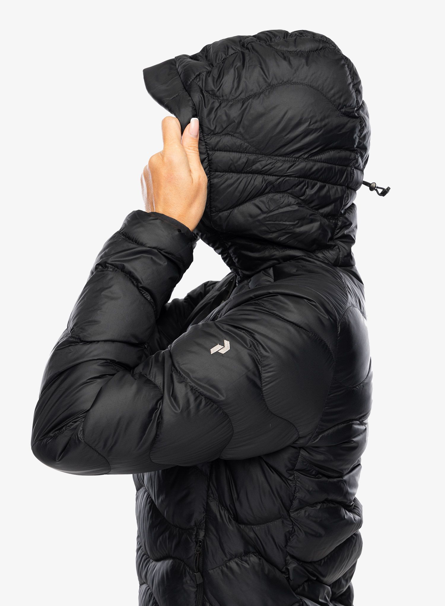 Puhast plašč Peak Performance Helium Down Parka - black