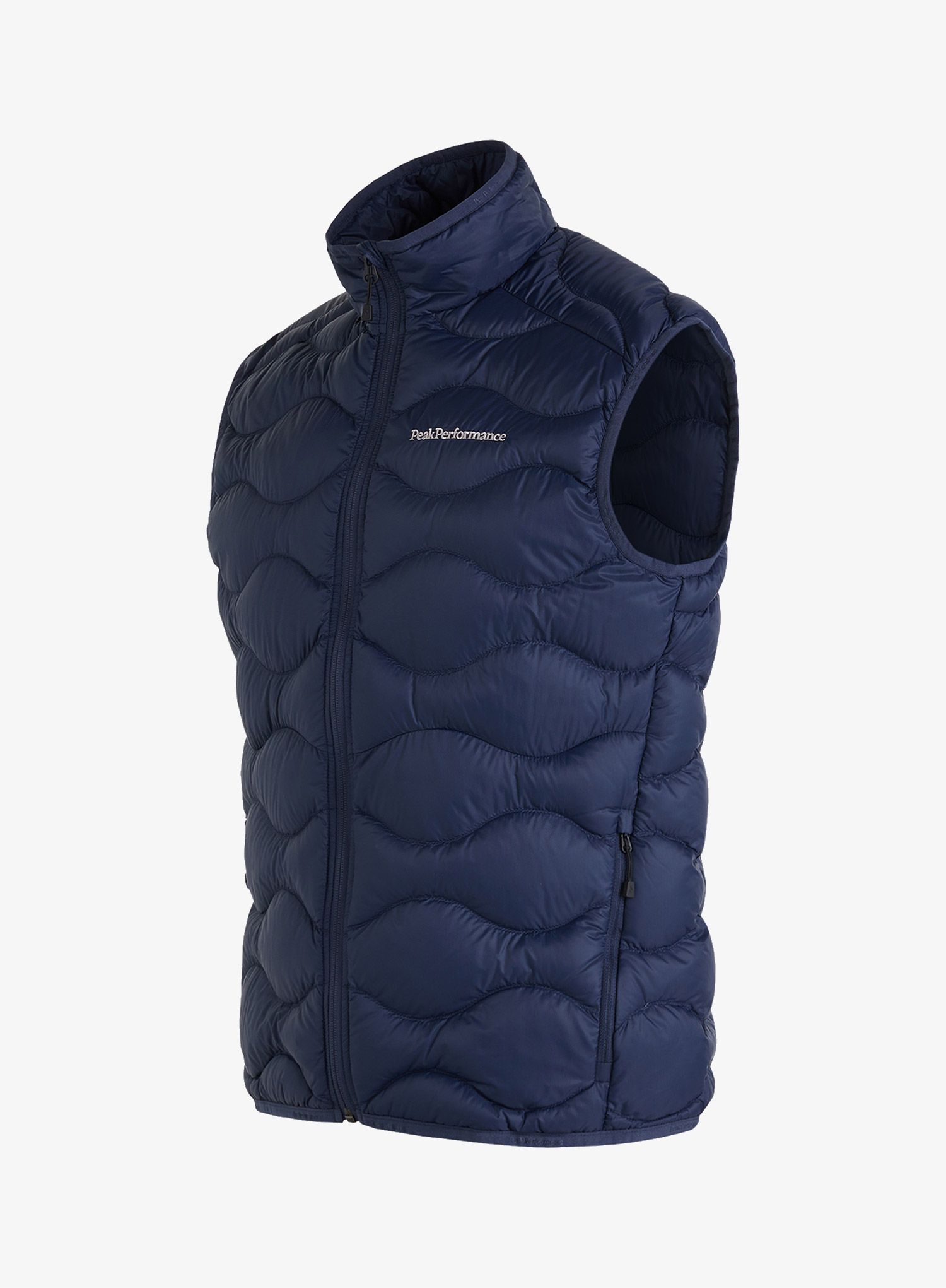 Puhasti brezrokavnik Peak Performance Helium Down Vest - blue shadow