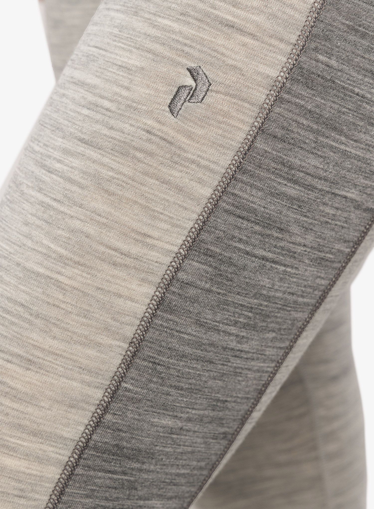 Ženske termo pajkice Peak Performance Magic Long John - med grey melange/grey melange