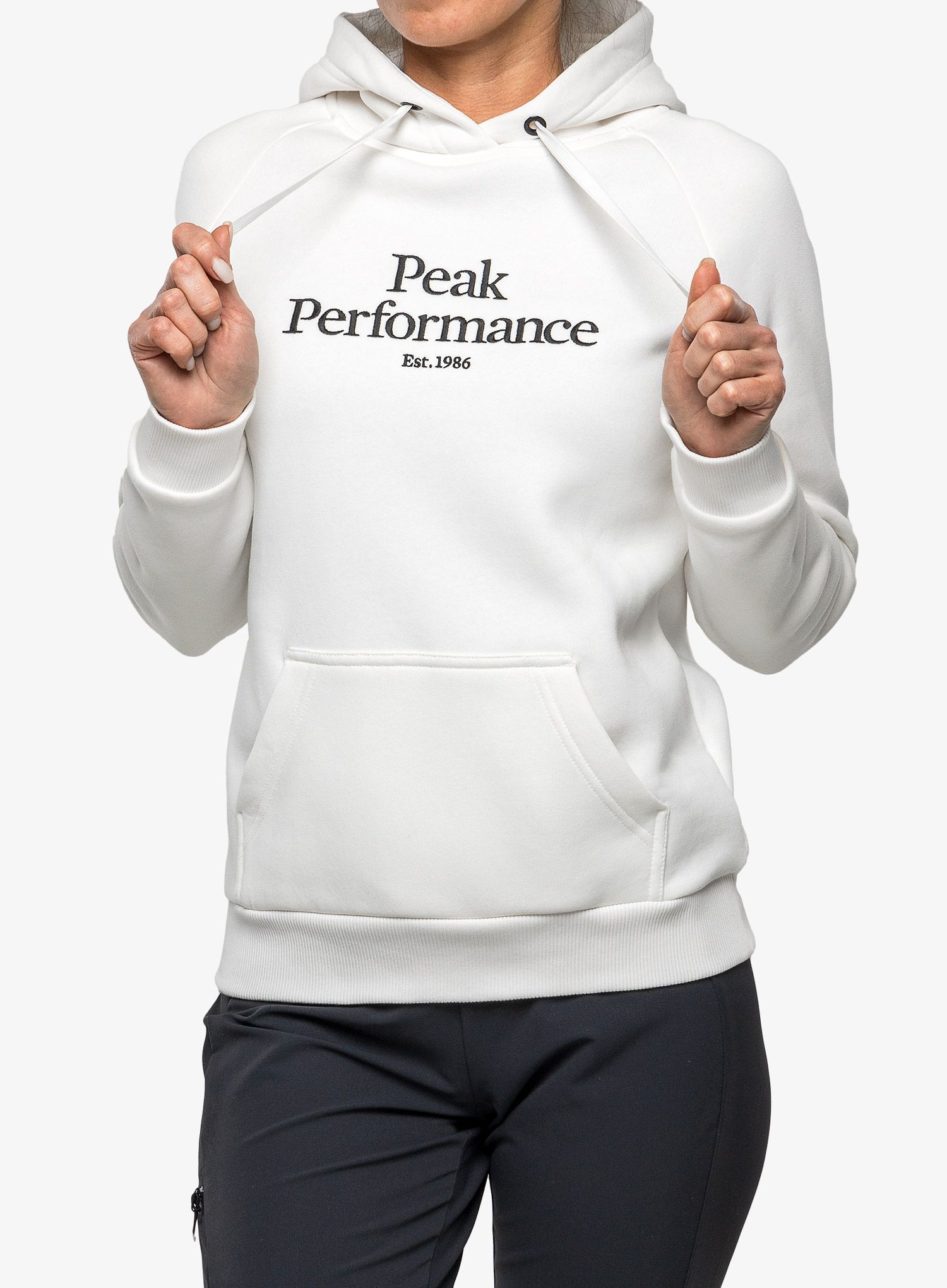 Ženska jopica Peak Performance Original Hood - offwhite