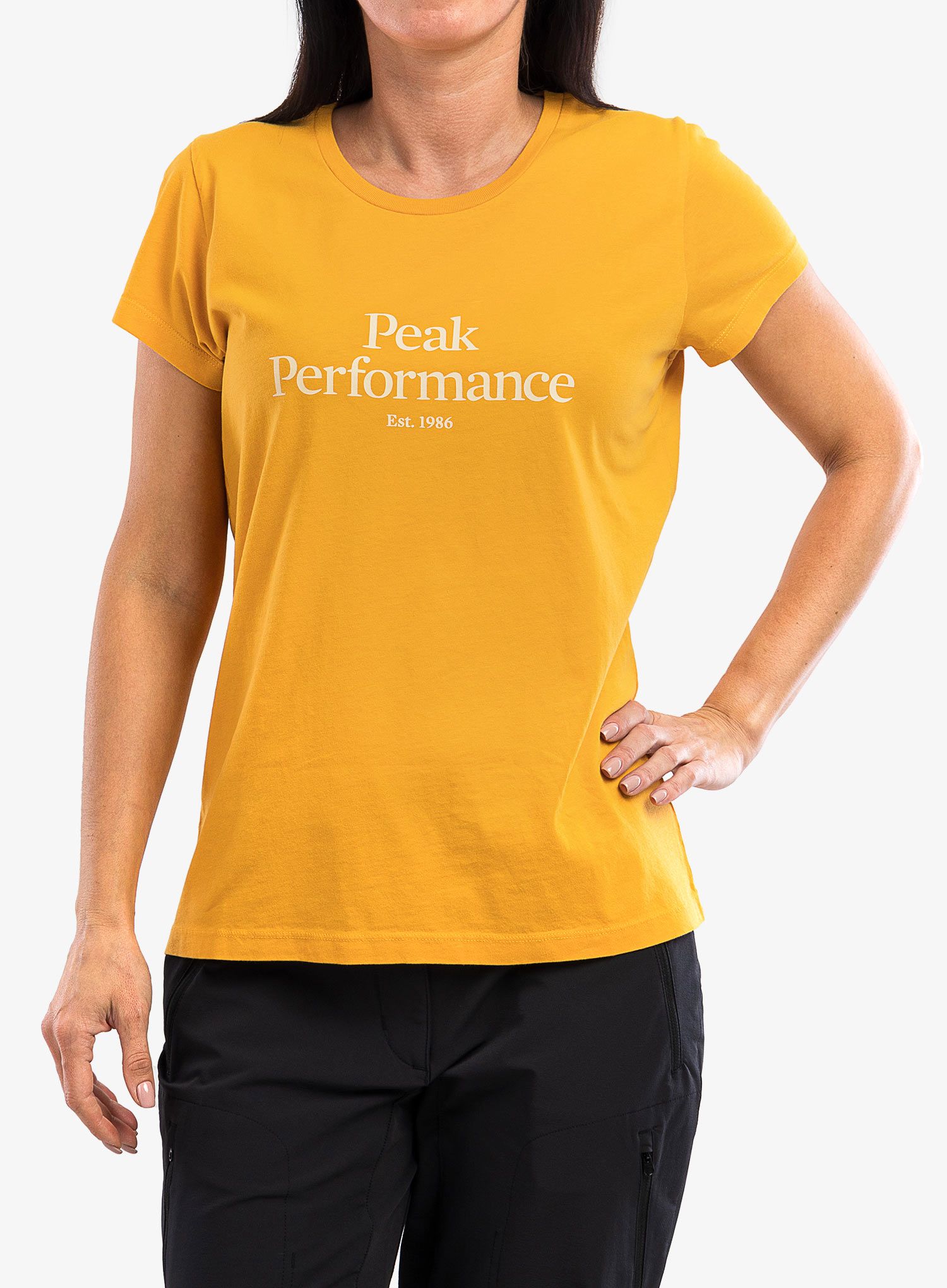 Ženska majica Peak Performance Original Tee - blaze tundra