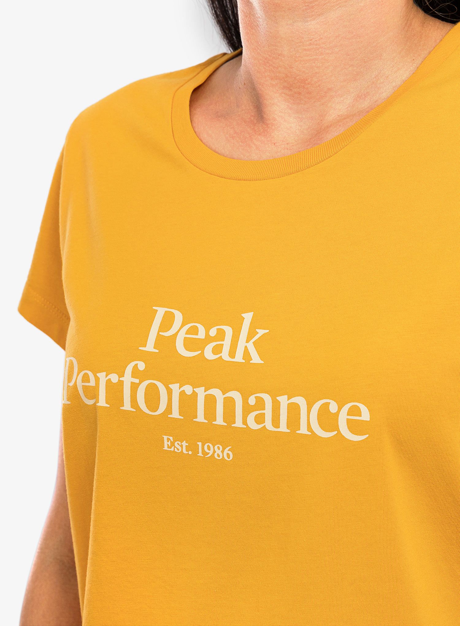 Ženska majica Peak Performance Original Tee - blaze tundra