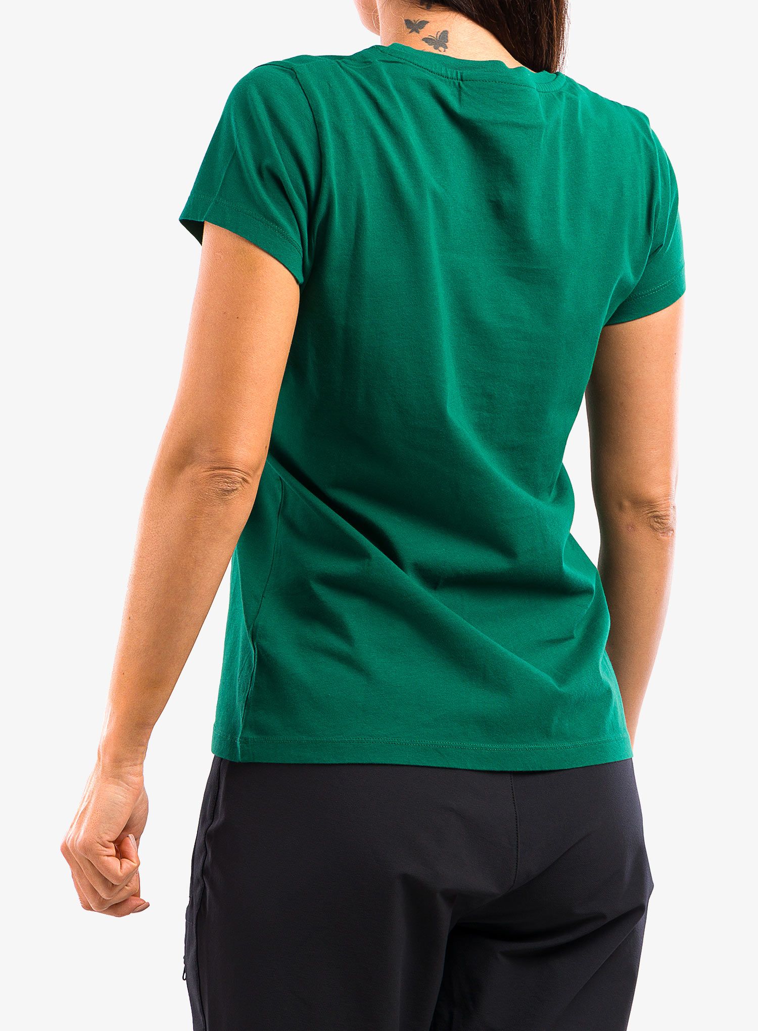 Ženska bombažna majica Peak Performance Original Tee - green ivy