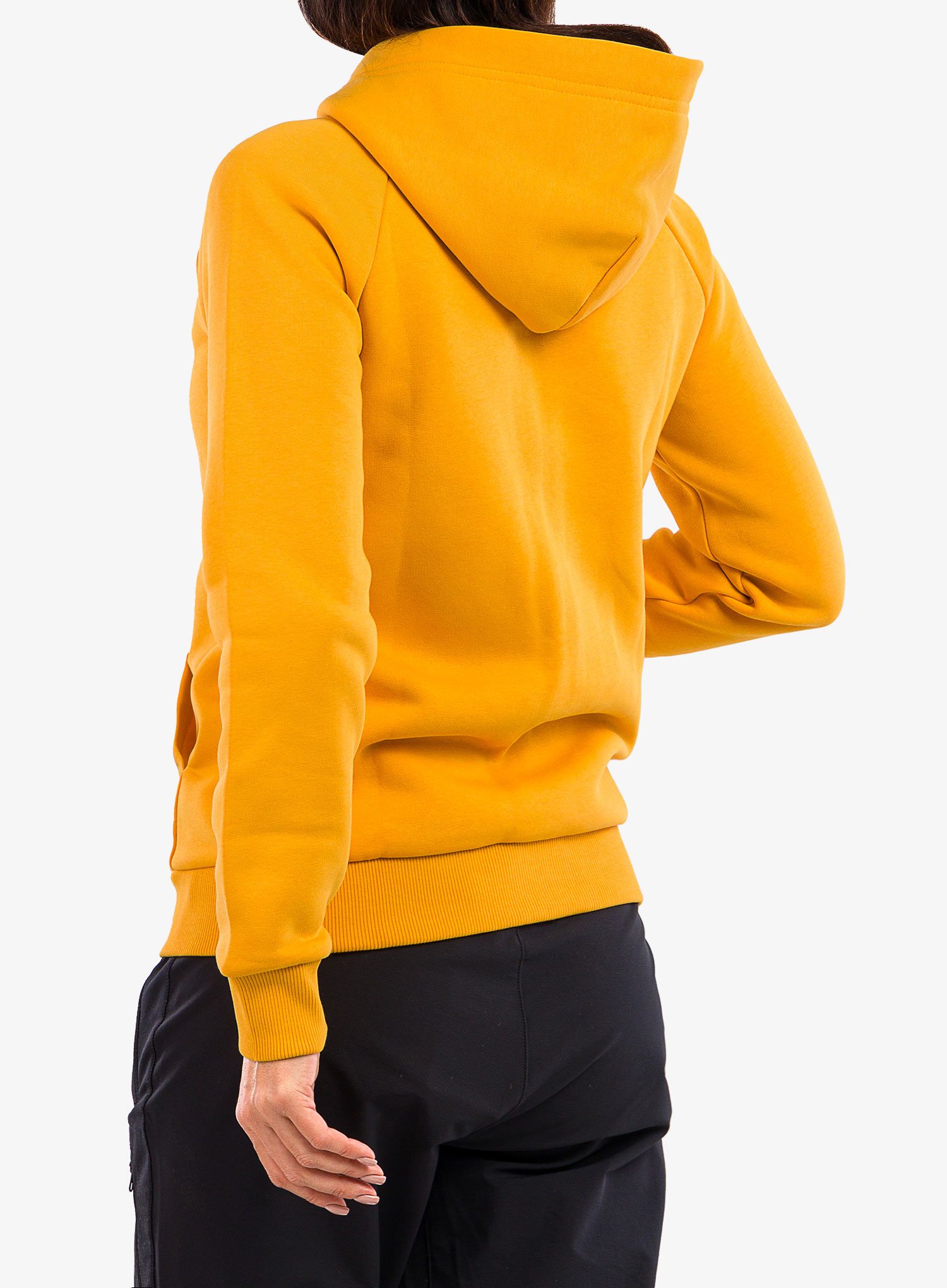 Ženska jopa s kapuco Peak Performance Original Zip Hood - blaze tundra