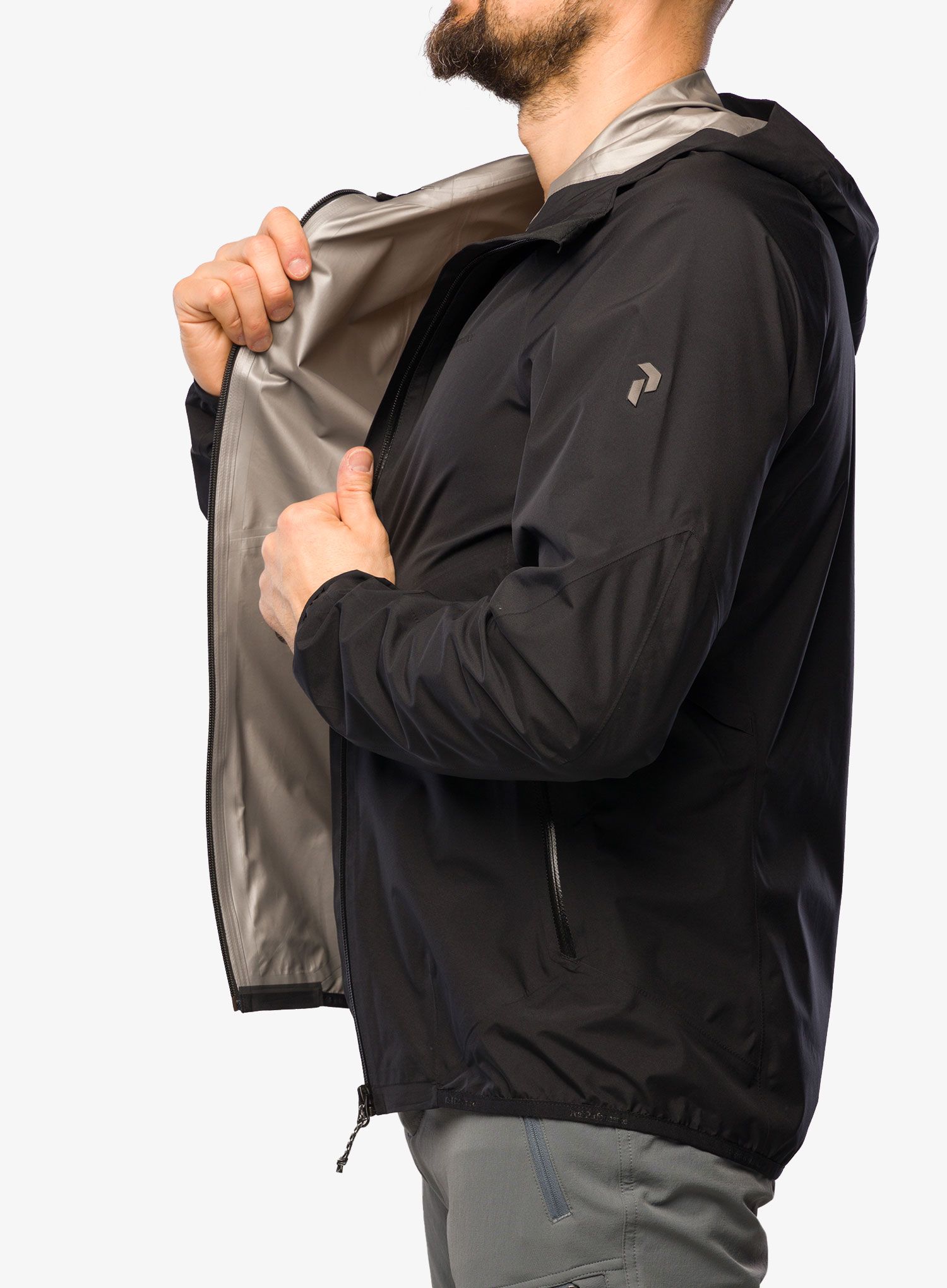 Moška jakna Peak Performance Pac GORE-TEX Jacket - black