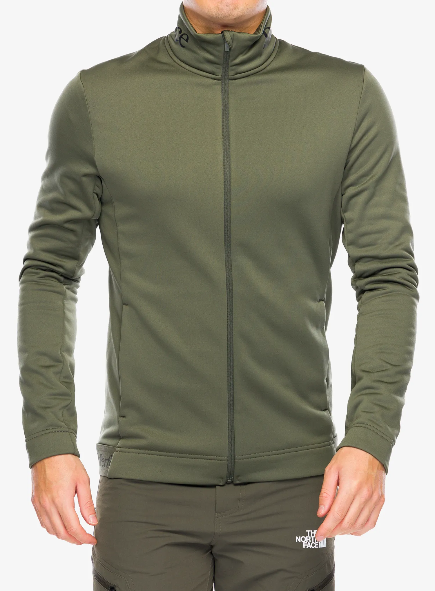 Puloverji brez kapuce Peak Performance Rider Tech Zip Jacket - pine needle
