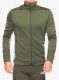 Puloverji brez kapuce Peak Performance Rider Tech Zip Jacket - pine needle