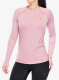 Ženska termo flis jopa Peak Performance Spirit Crew - bitter root