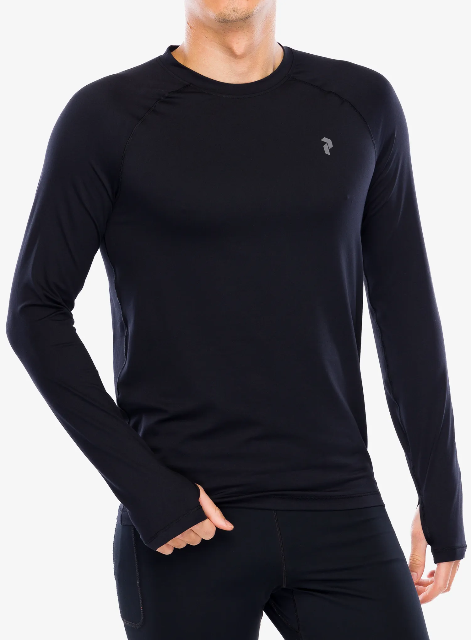 Termo flis jopa Peak Performance Spirit Crew - blk
