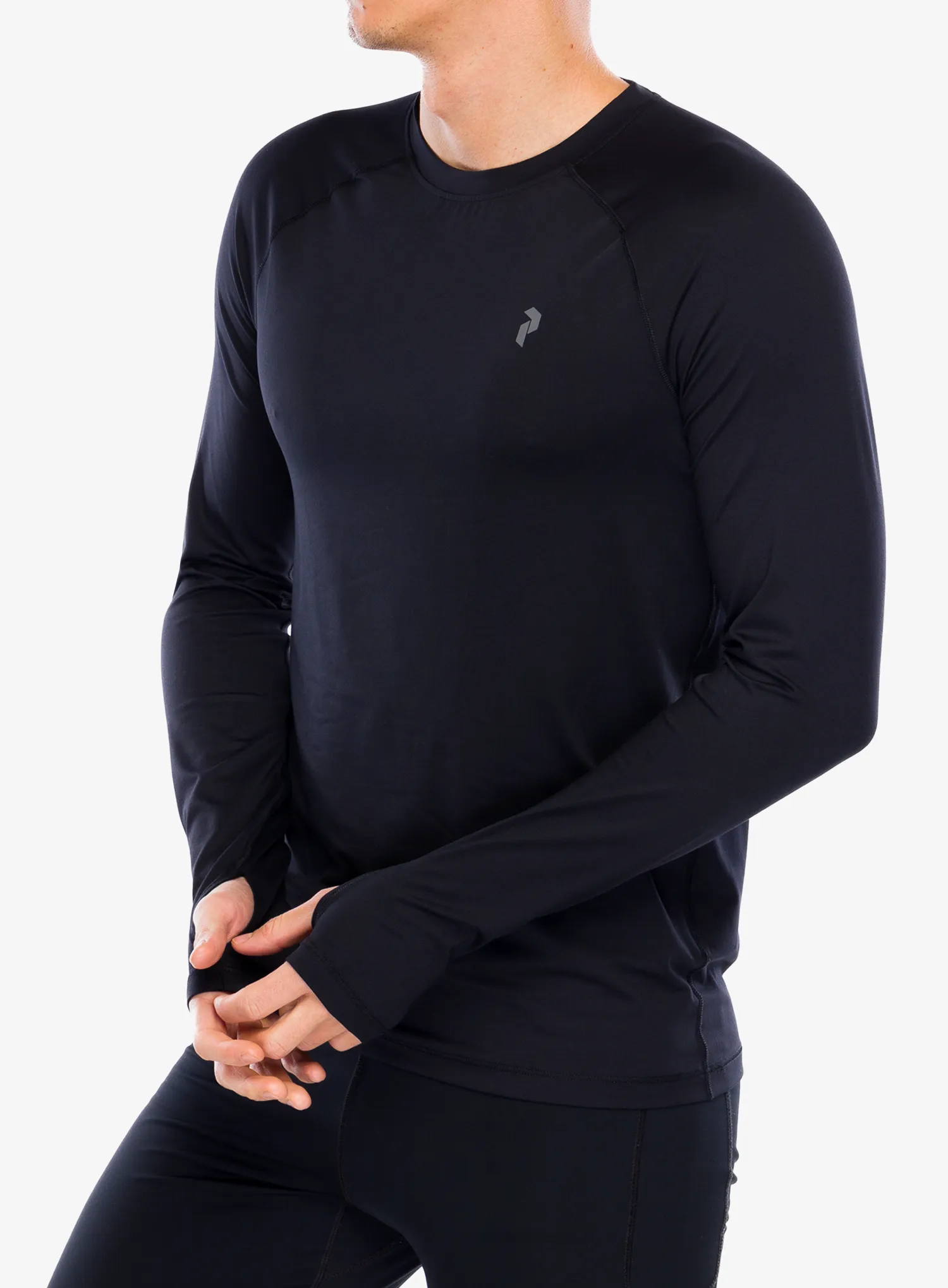 Termo flis jopa Peak Performance Spirit Crew - blk