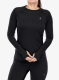 Ženska termo flis jopa Peak Performance Spirit Crew - blk