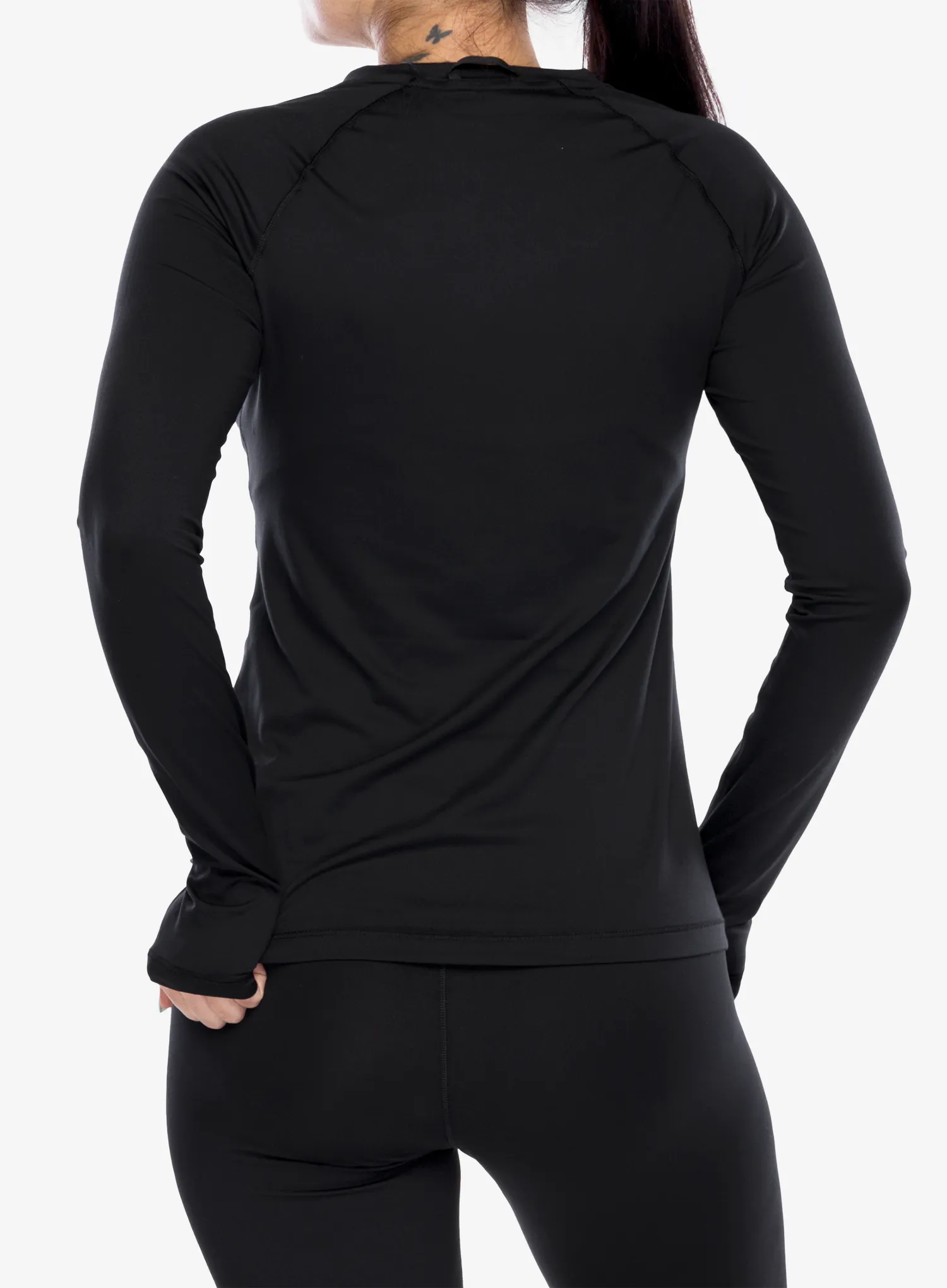 Ženska termo flis jopa Peak Performance Spirit Crew - blk