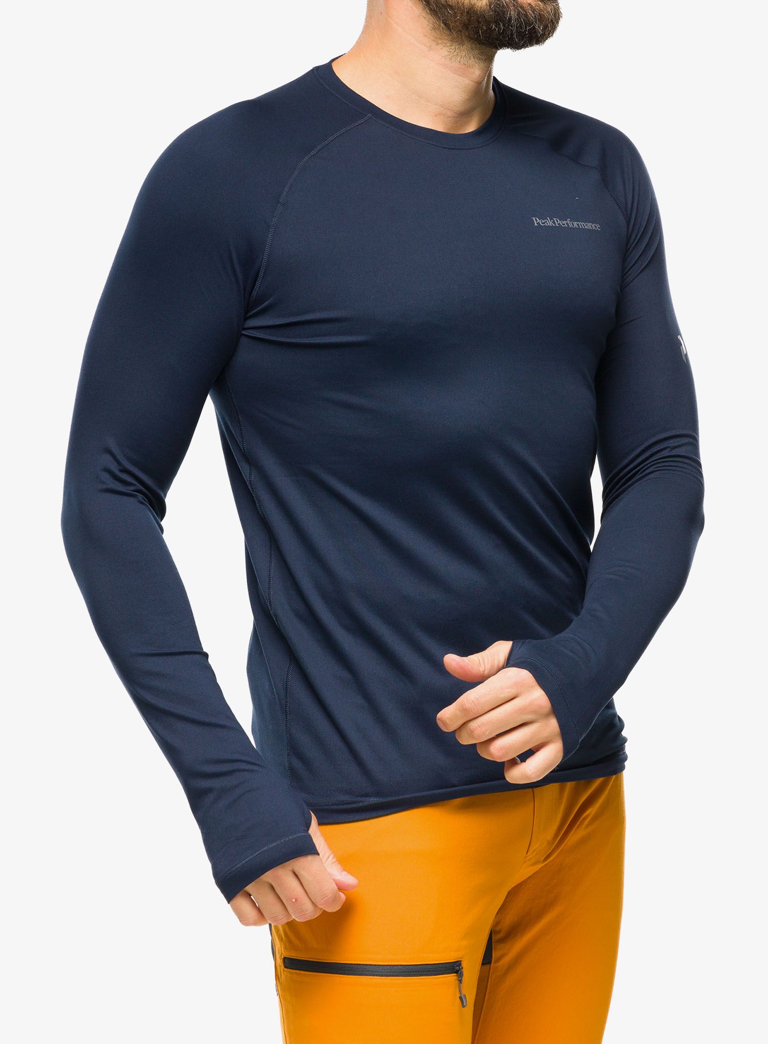 Termo flis jopa Peak Performance Spirit Crew - blue shadow