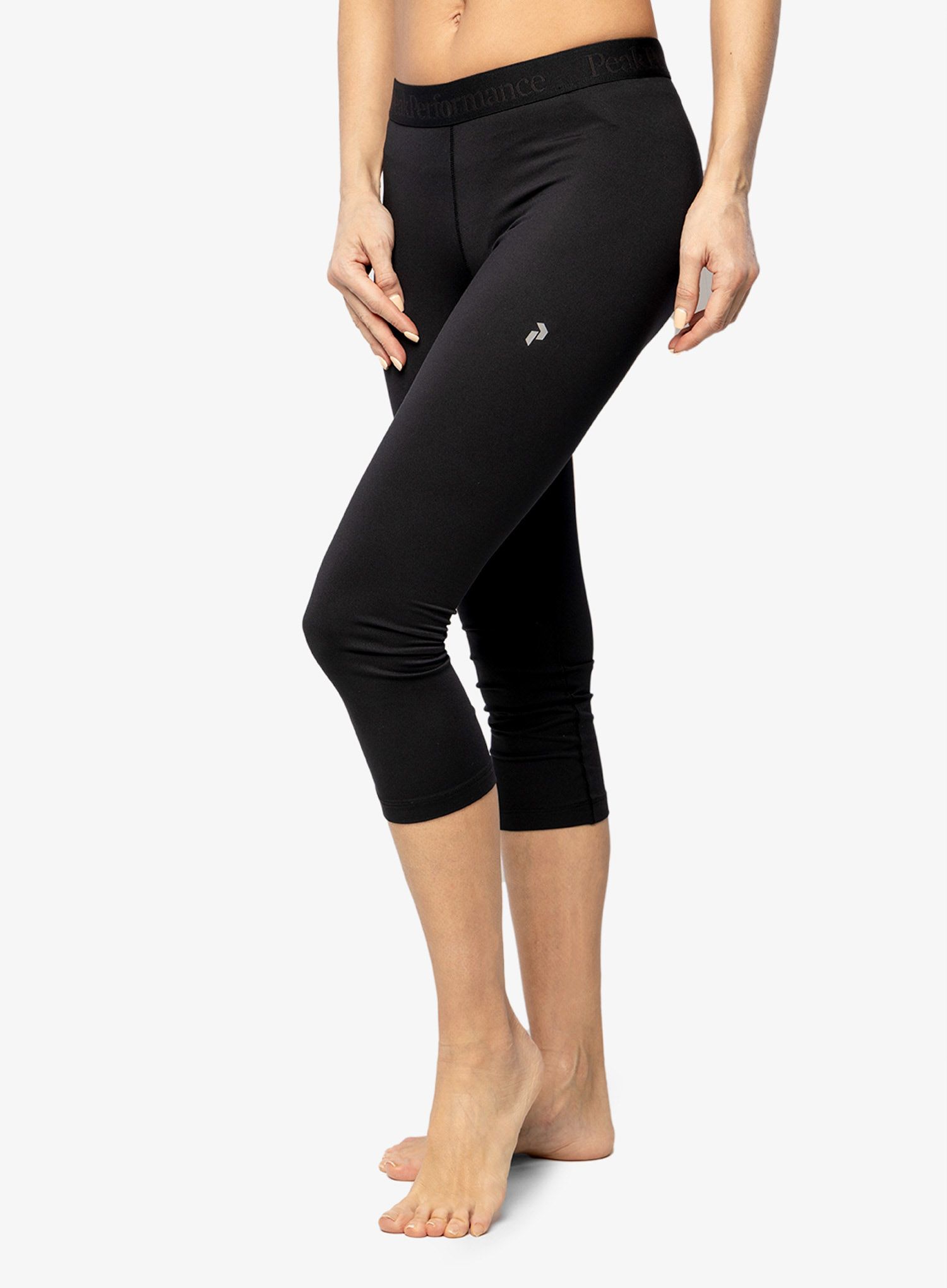 Ženske termo pajkice Peak Performance Spirit Short Johns - black