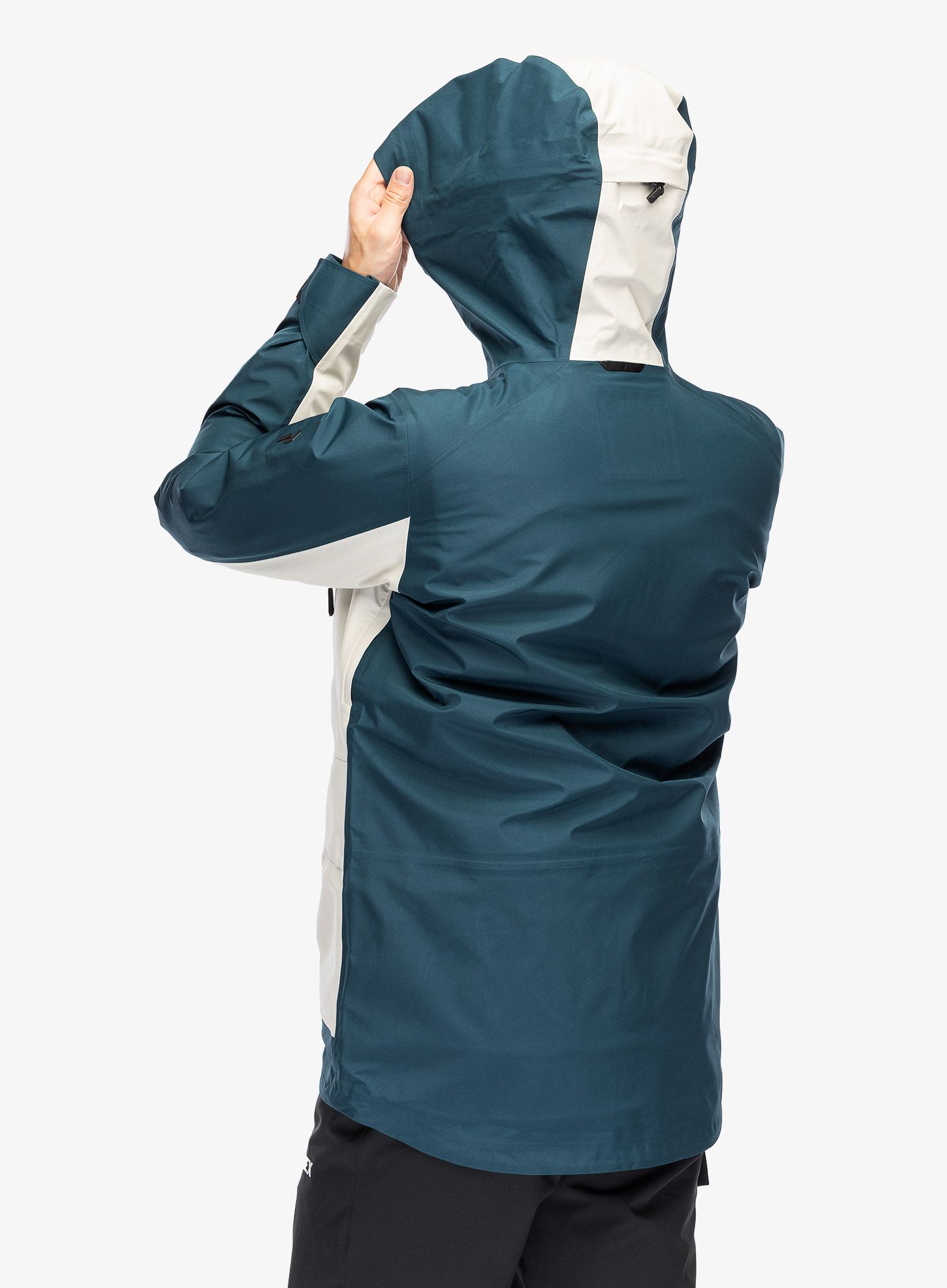 Smučarska jakna Peak Performance Vertical GORE-TEX 3L Jacket - infinity teel/sand fog