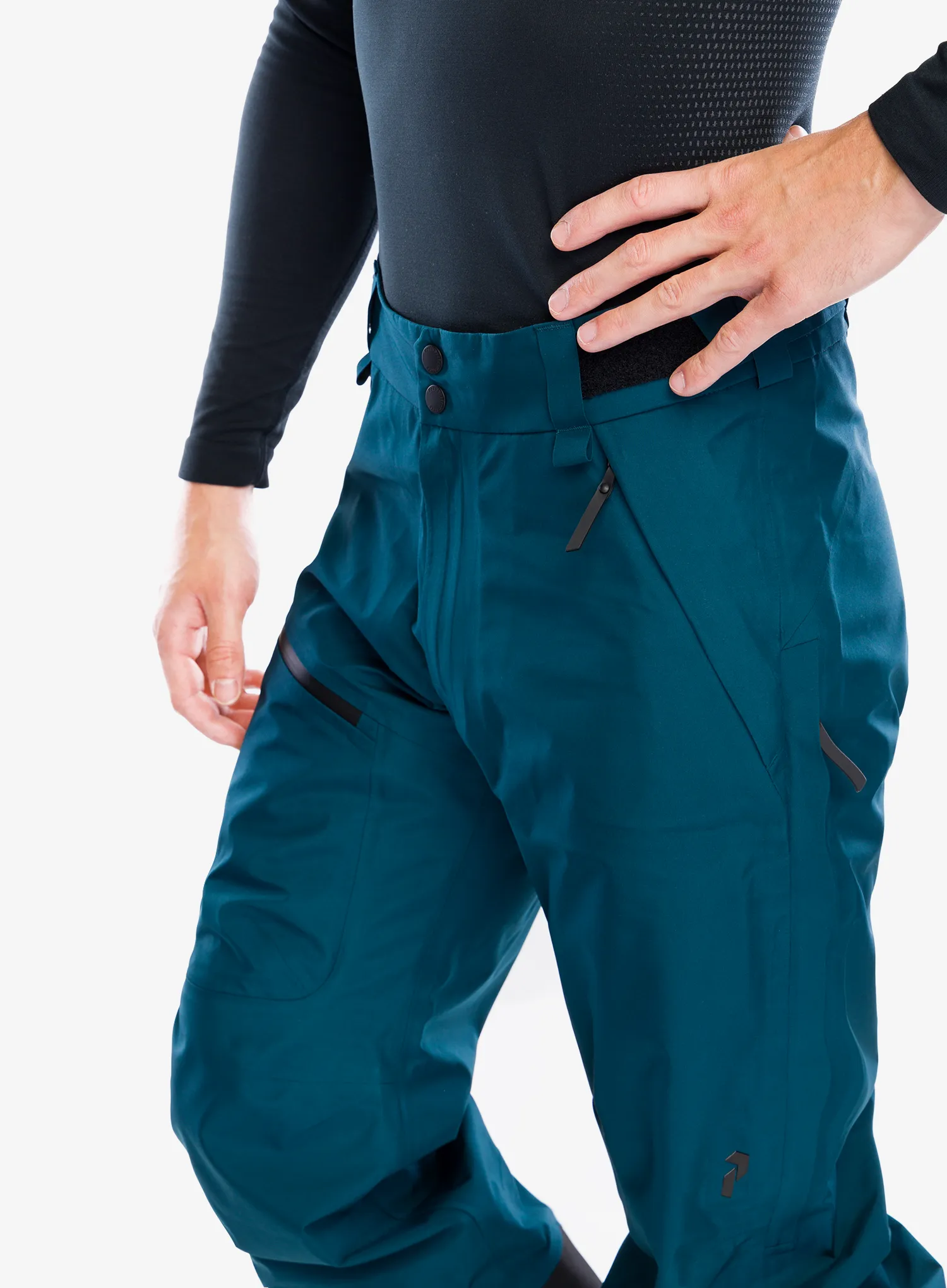 Smučarske hlače Peak Performance Vertical GORE-TEX 3L Pants - infinity teel